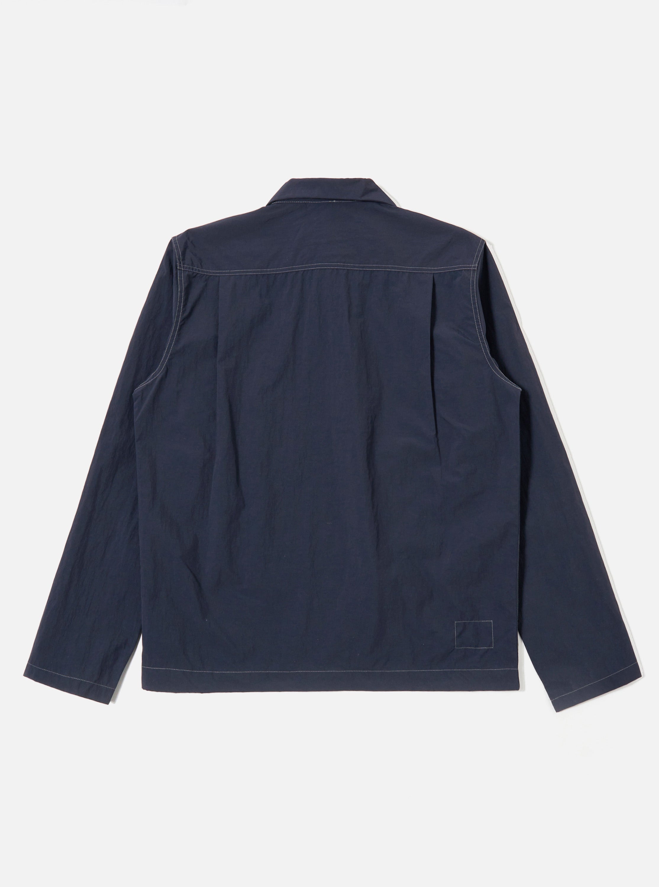 Men's Navy Seo Recycled Nylon Zip Too Shirt – Universal Works