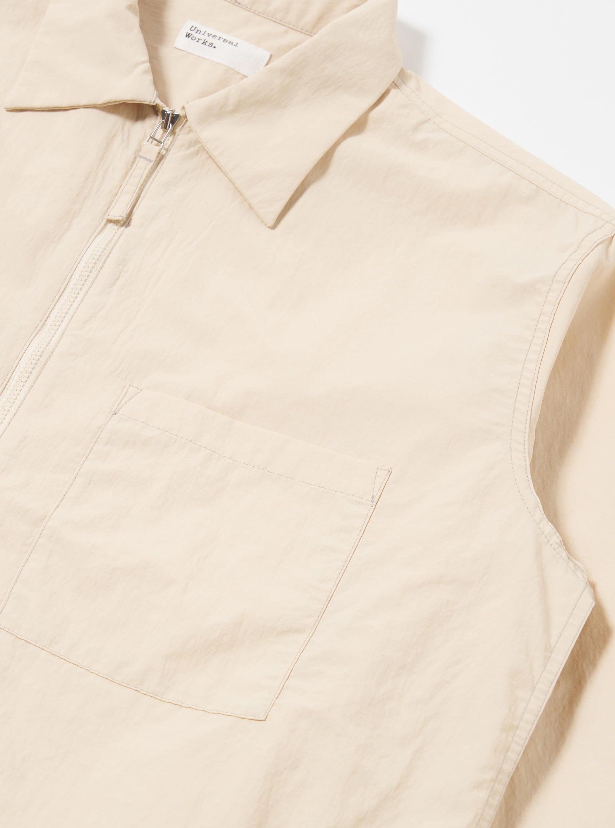 Stone Seo Recycled Nylon Zip Too Shirt