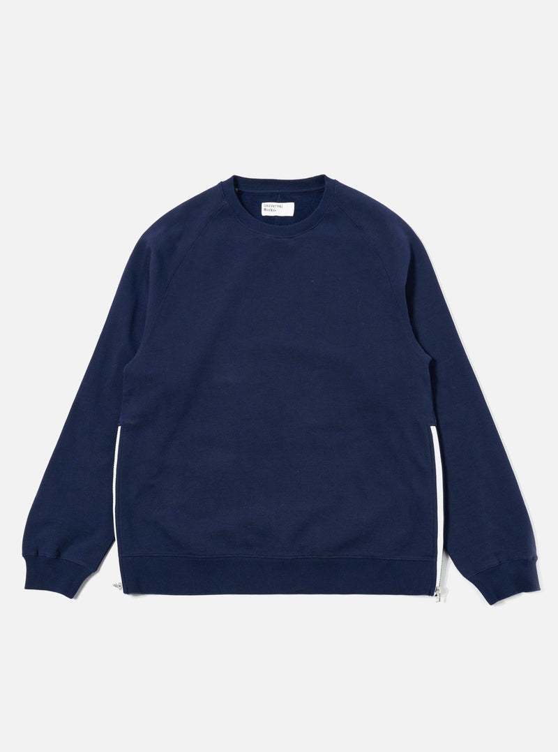 Navy Brush Back Sweat Billy Sweat