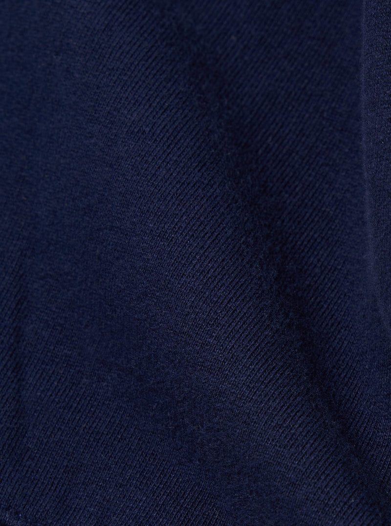 Navy Brush Back Sweat Billy Sweat