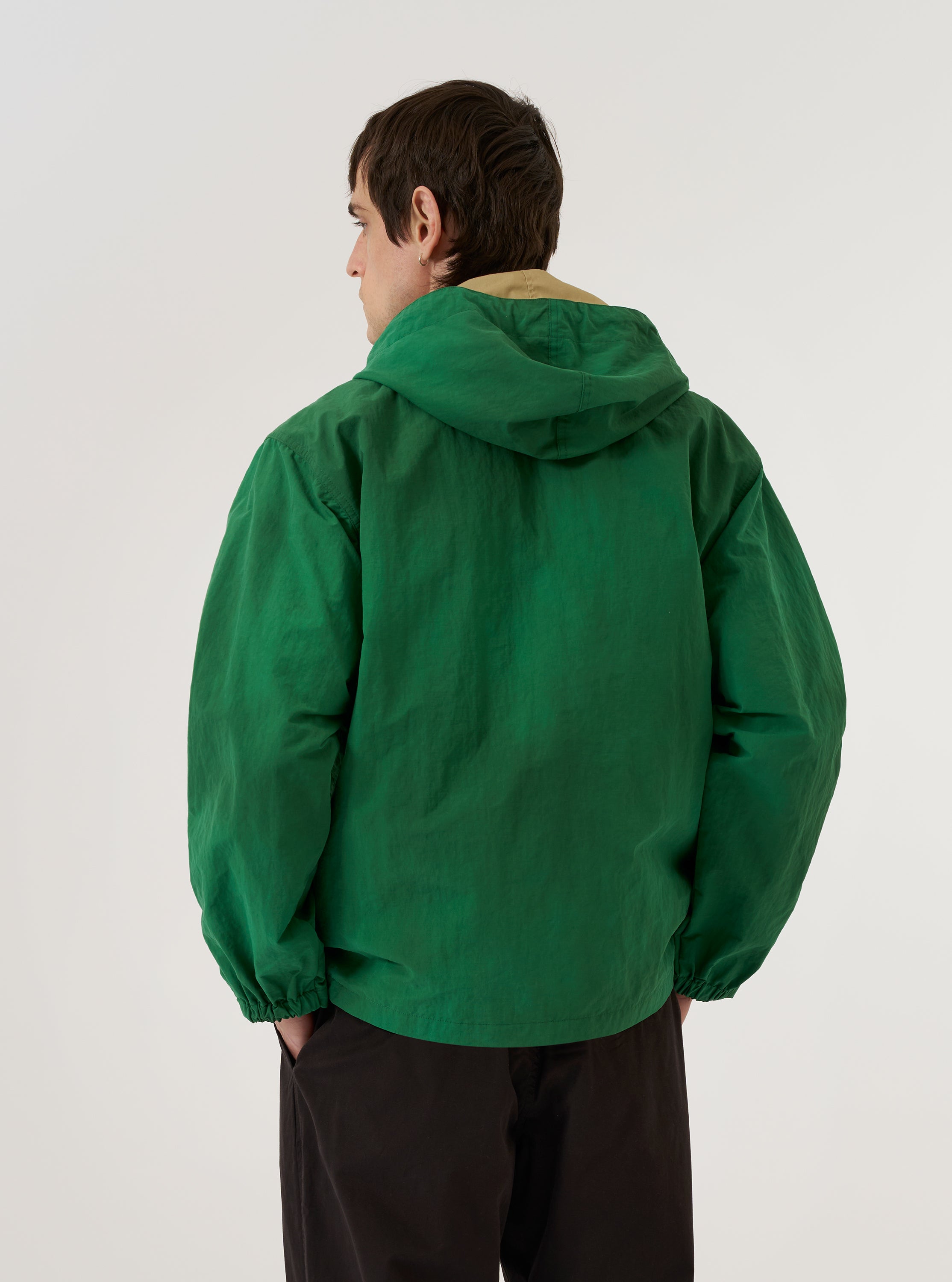 Men's Green Recycled Splash Nylon Longsands Jacket – Universal Works