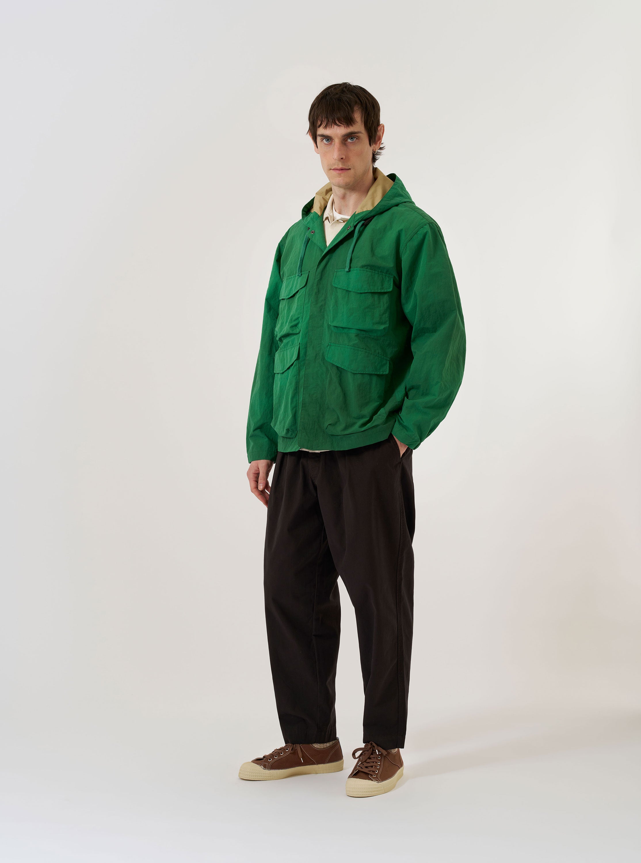 ジャケット・アウター RANDY/Swim green size 3 Men's Green Recycled Splash Nylon Longsands Jacket – Universal Works
