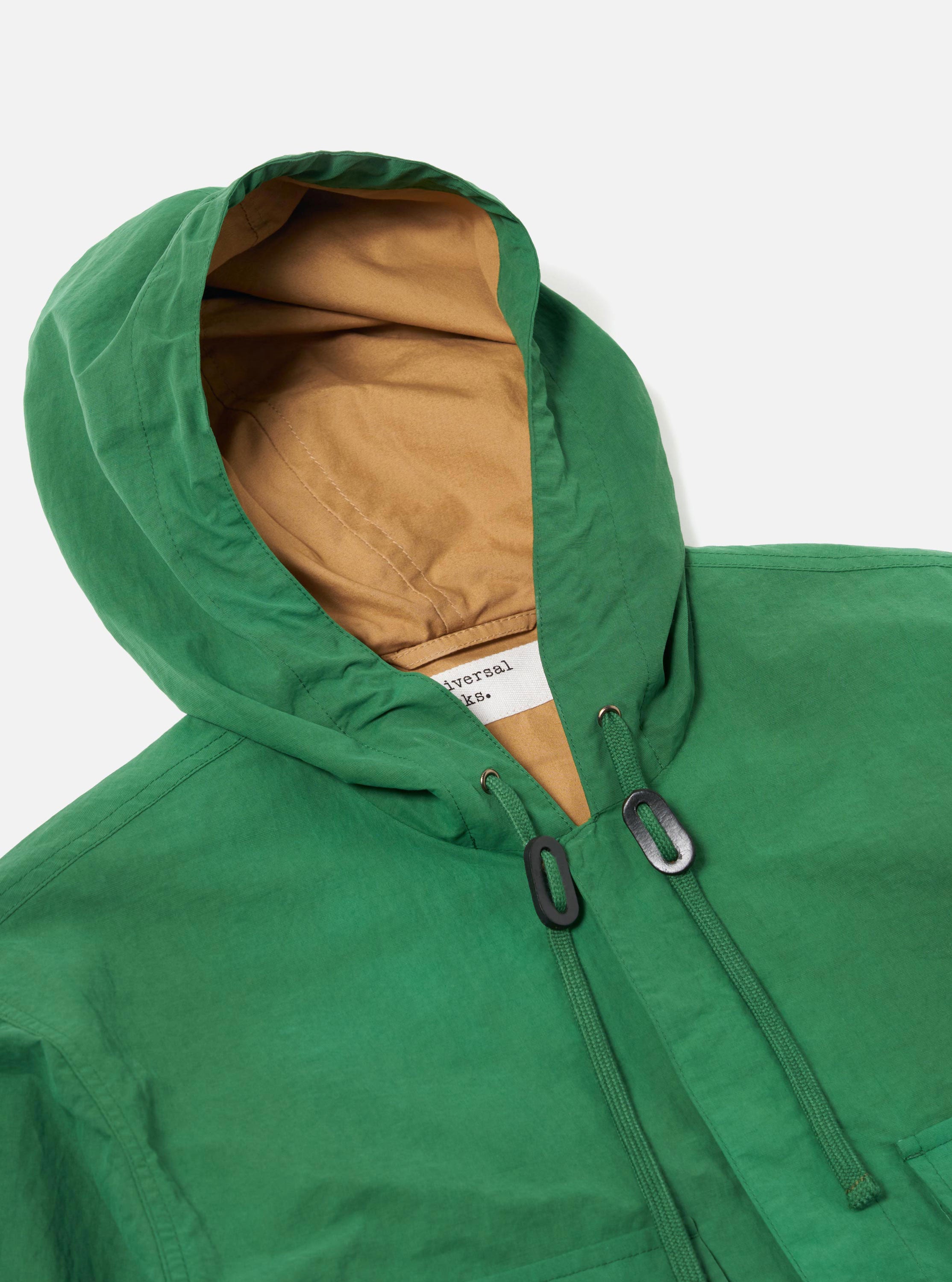 Men's Green Recycled Splash Nylon Longsands Jacket – Universal Works