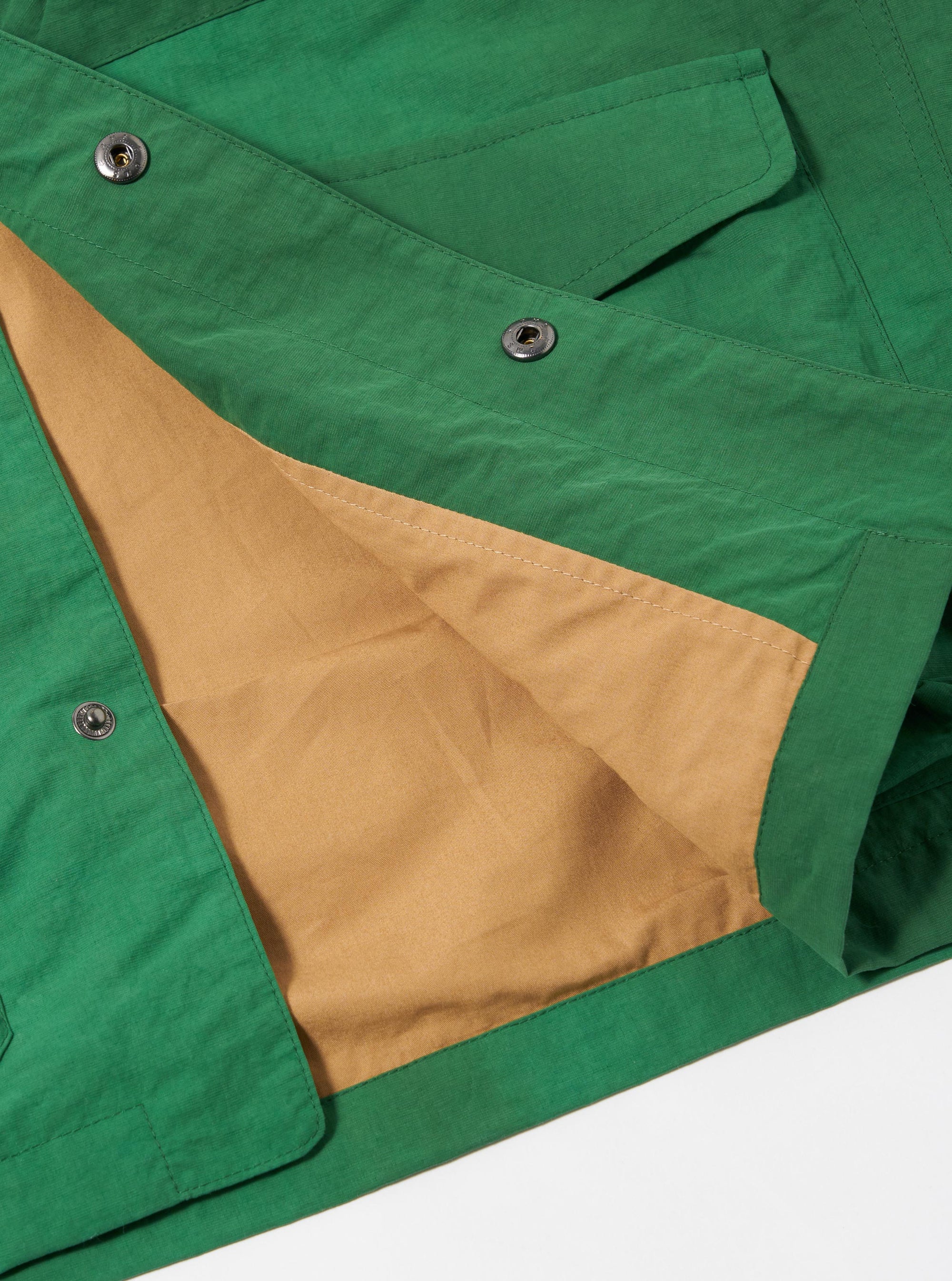 Green Recycled Splash Nylon Longsands Jacket
