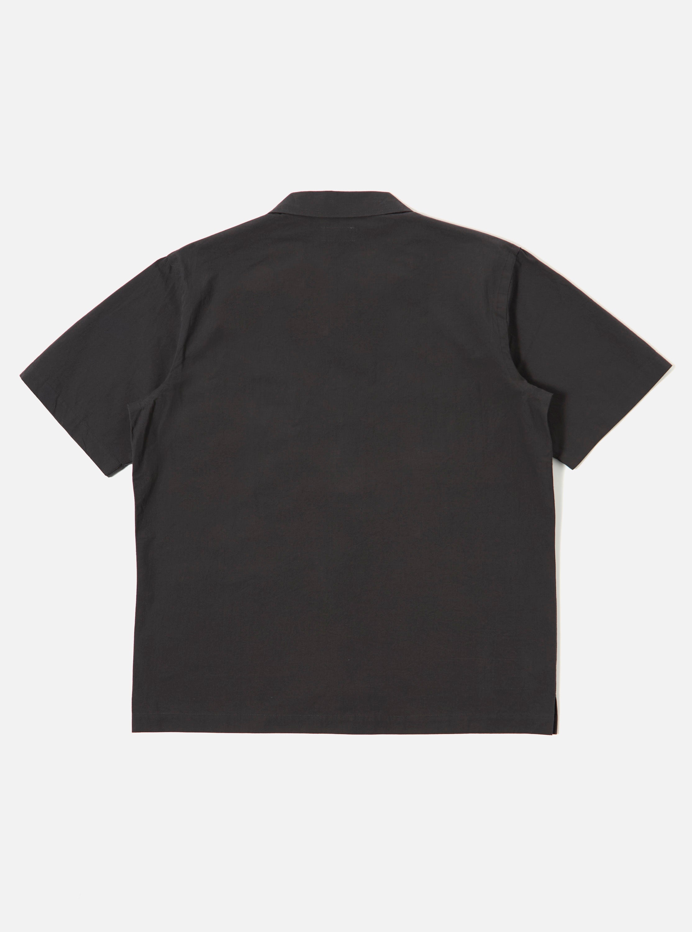 Men's Black Tech Cotton S/S Dwight Overshirt – Universal Works