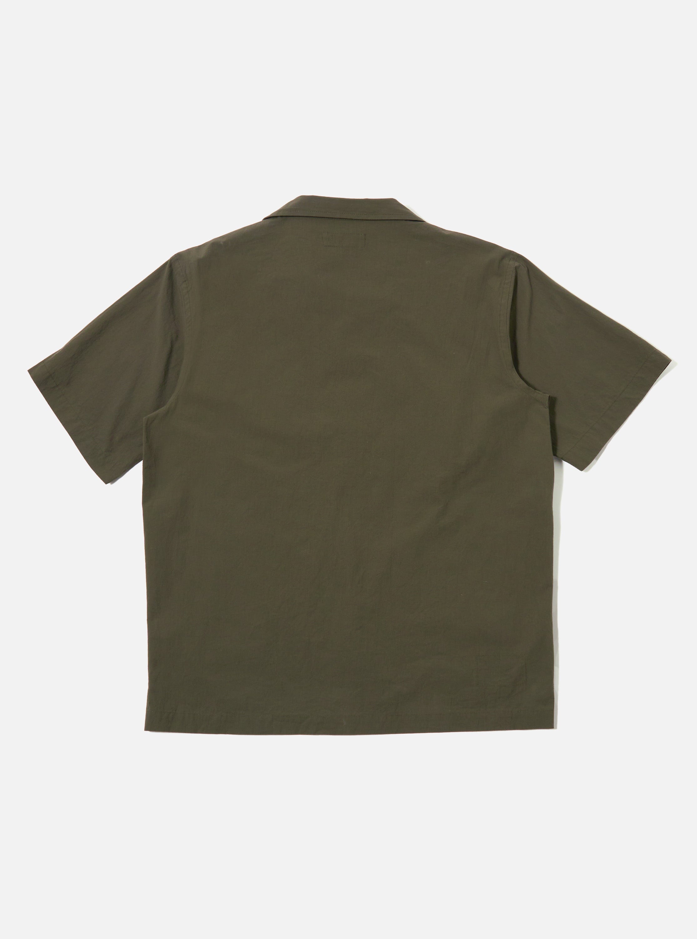 Men's Olive Tech Cotton S/S Dwight Overshirt – Universal Works