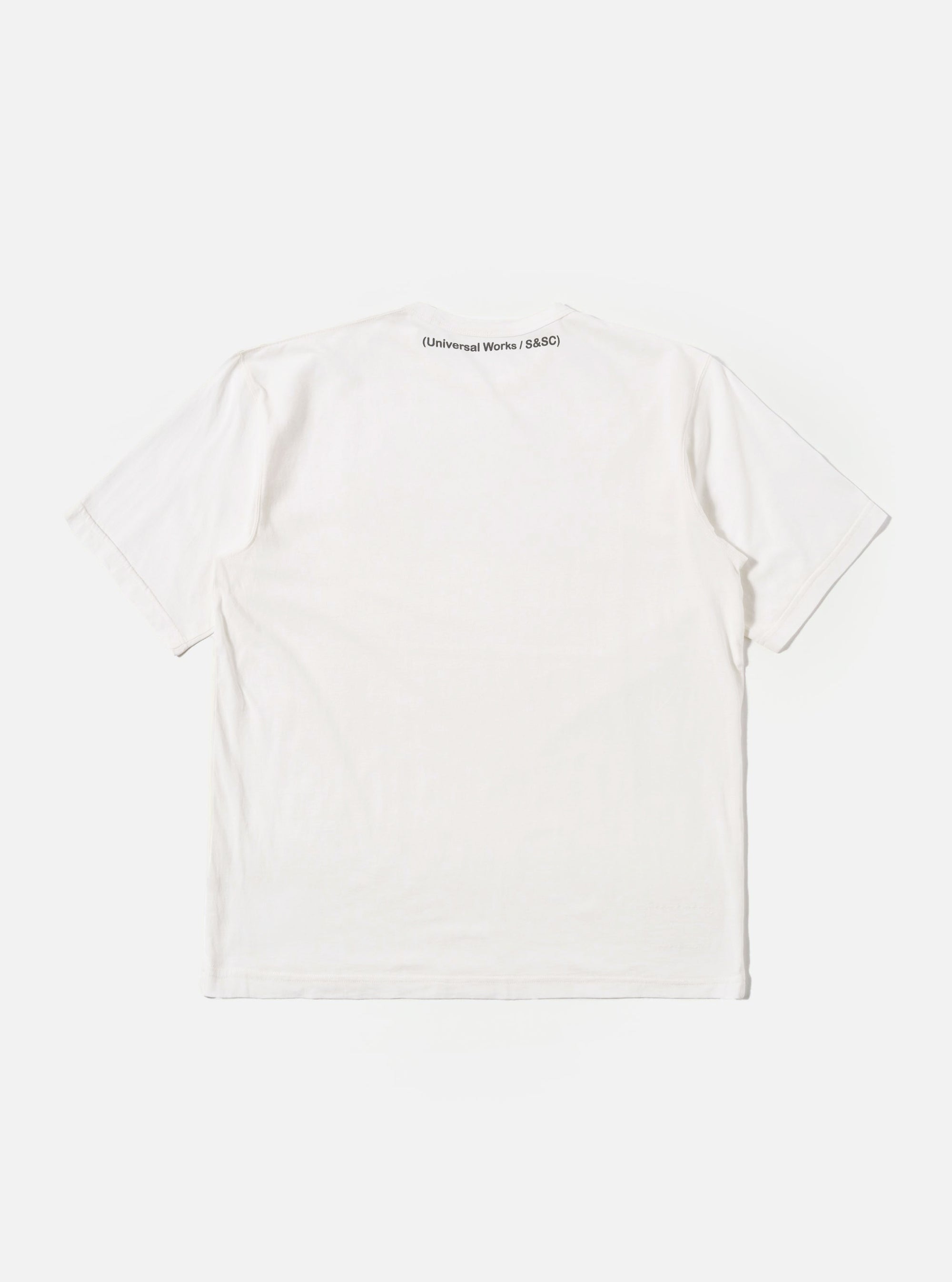 Ecru Single Jersey 34 Printed Core Tee