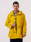 Yellow British Wax Cotton Boston Parka