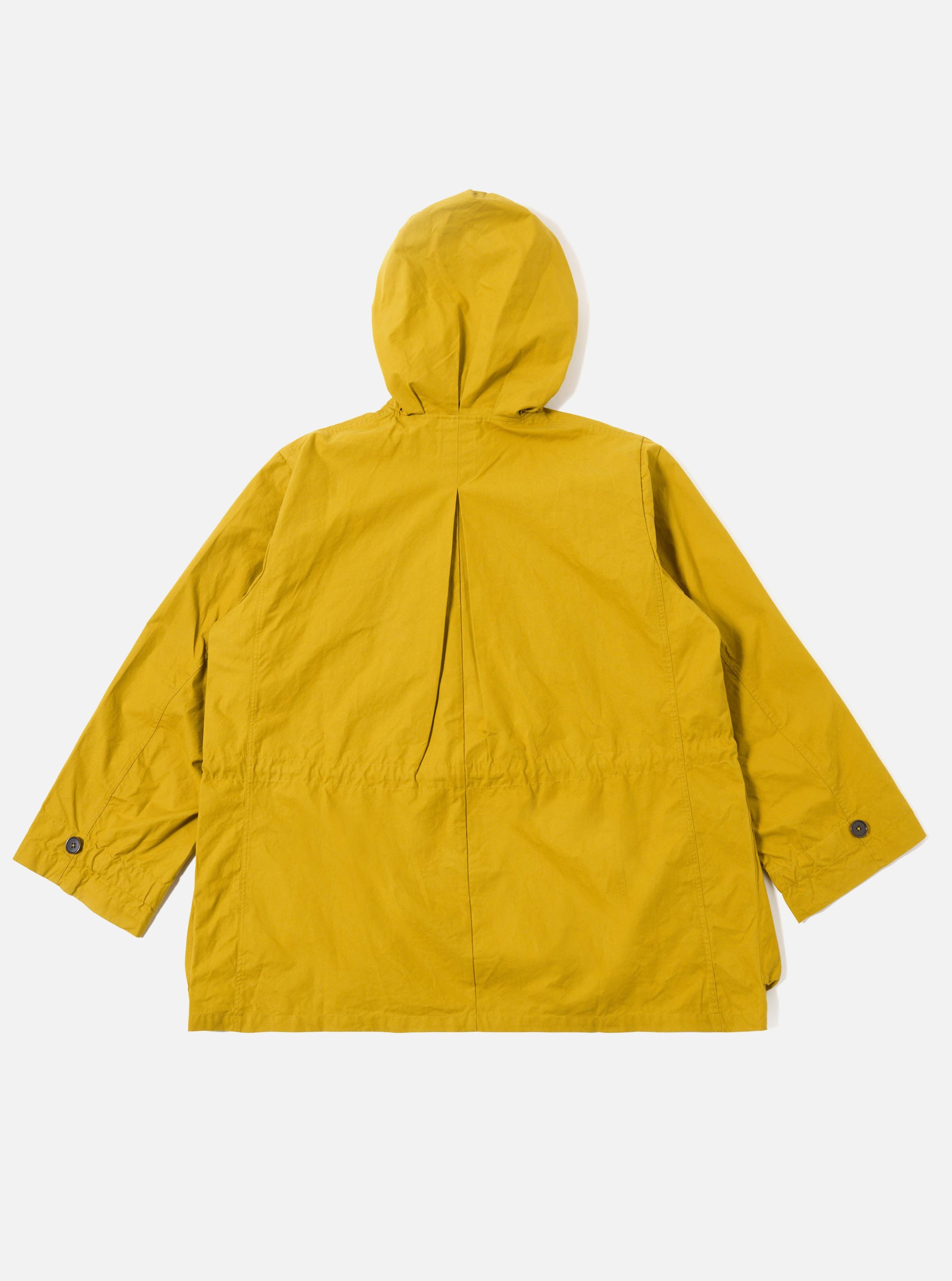 Yellow British Wax Cotton Boston Parka