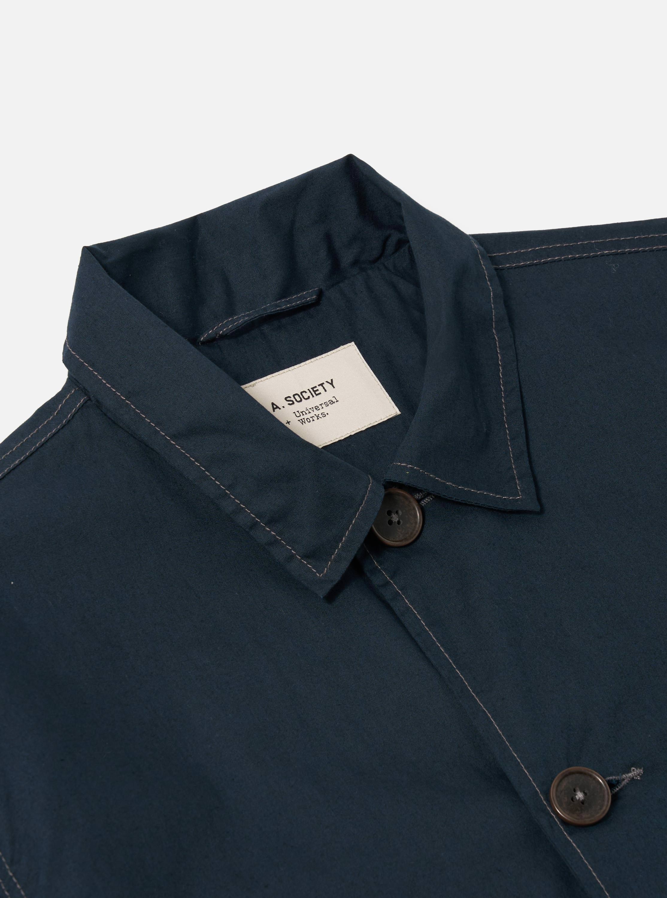 Men's A.Society x Universal Works Navy Broadcloth Starline Jacket