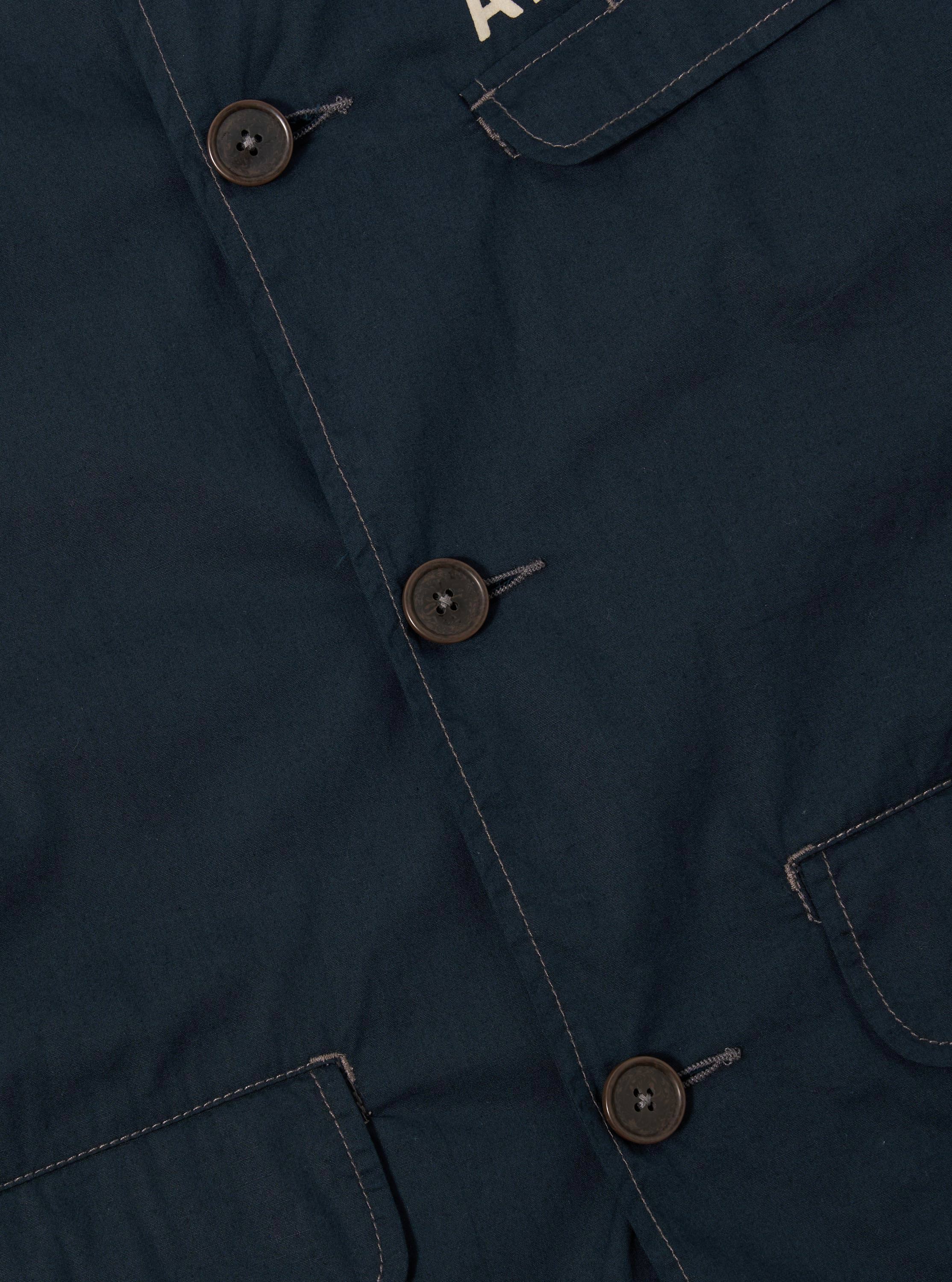 Men's A.Society x Universal Works Navy Broadcloth Starline Jacket