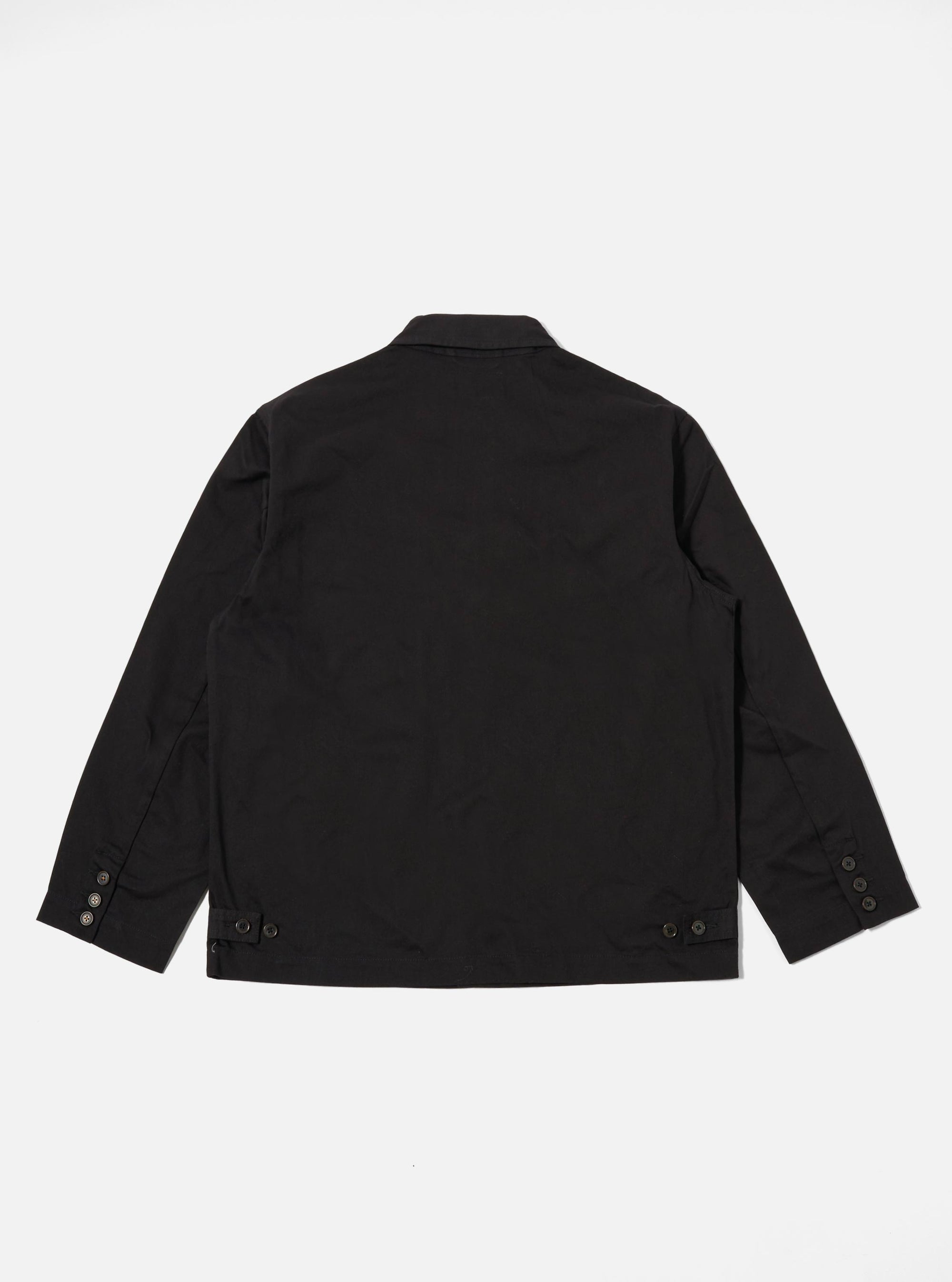 A. SOCIETY x Universal Works Black Twill Starline Jacket