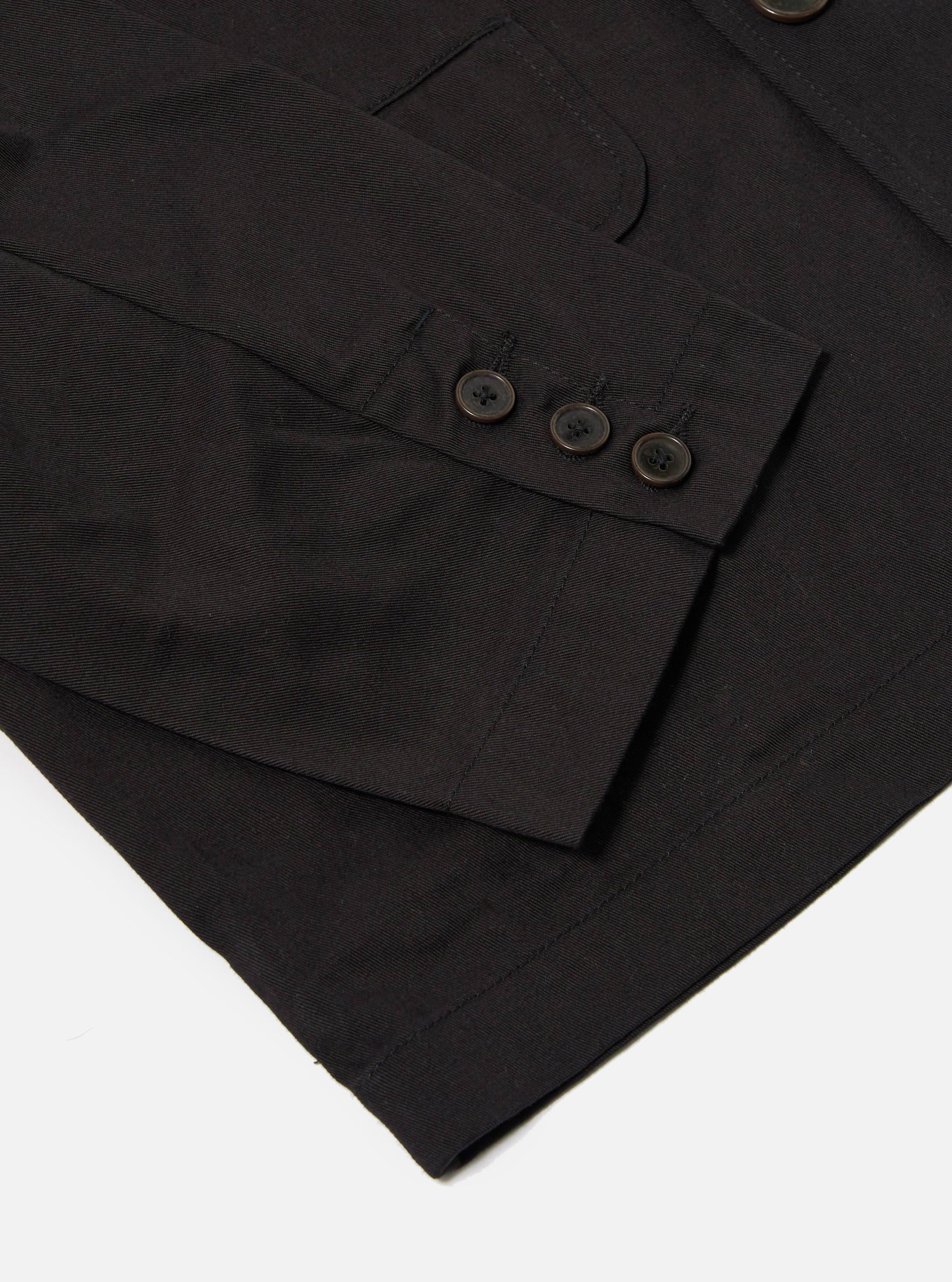 A. SOCIETY x Universal Works Black Twill Starline Jacket