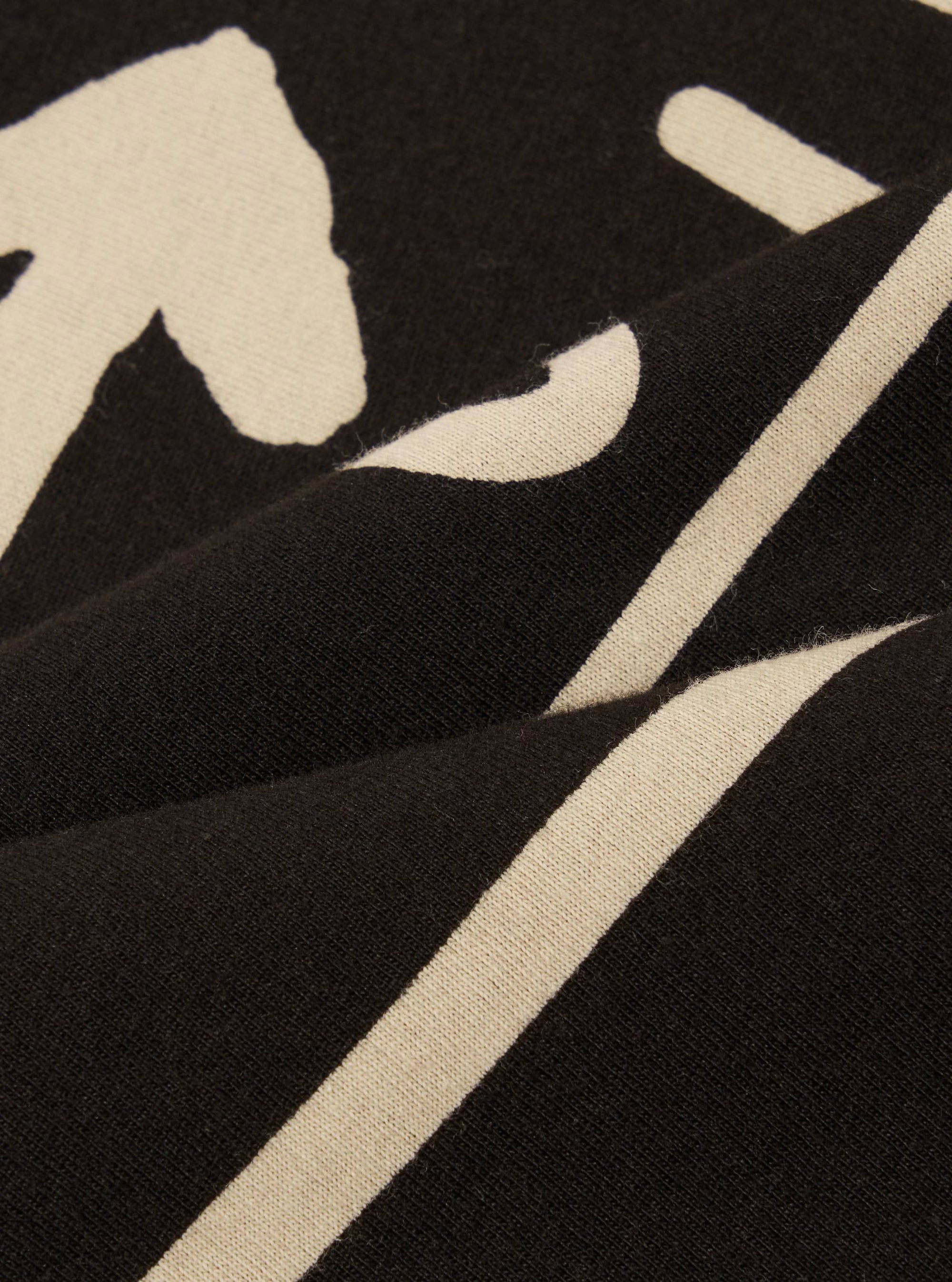 A. SOCIETY x Universal Works Black Single Jersey Print Tee