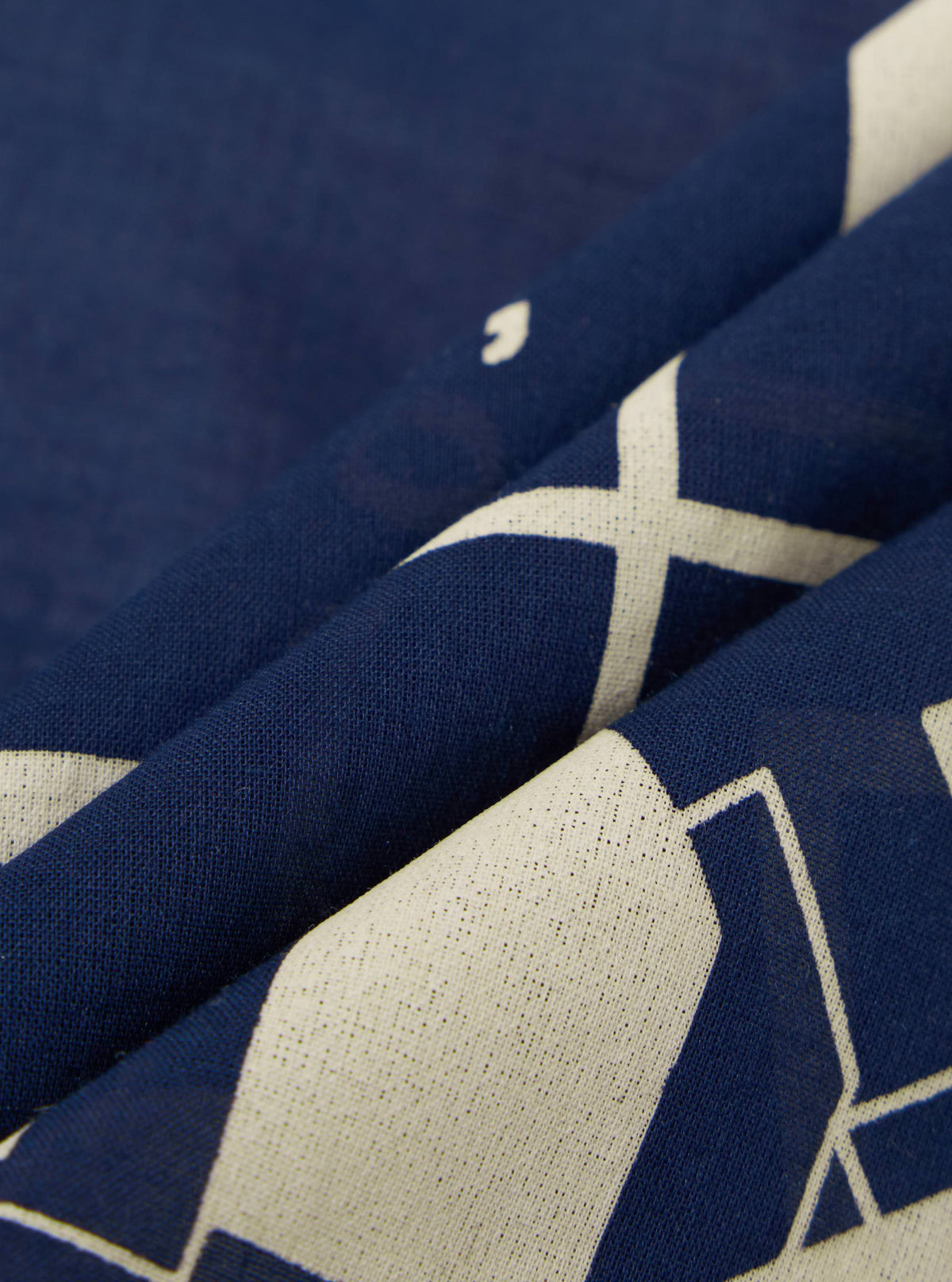 A. SOCIETY x Universal Works Navy Cambric Neckerchief