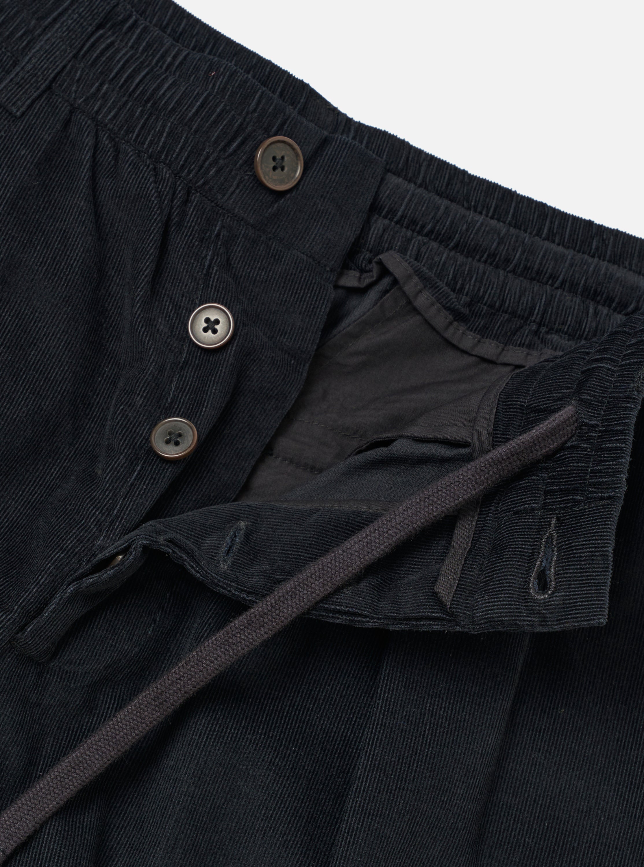 Men's Black Organic Fine Cord Oxford Pant – Universal Works