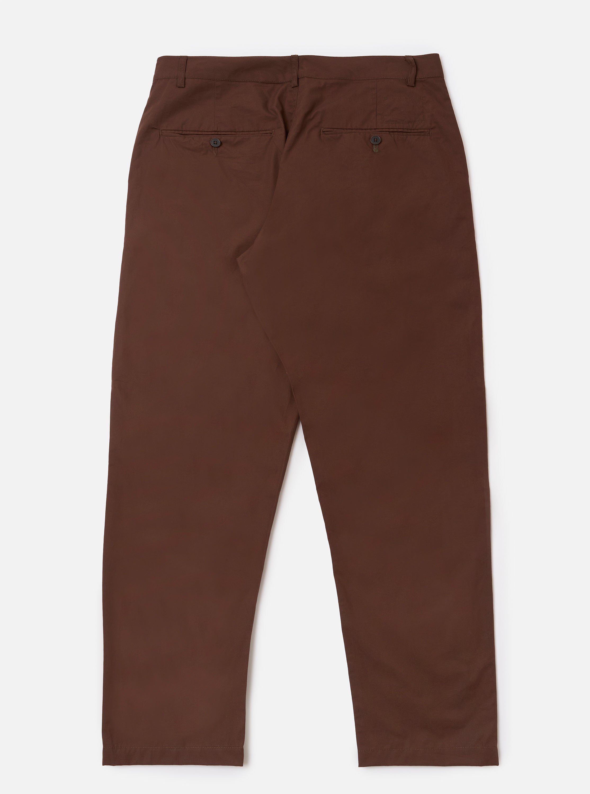 Men's Brown Peached Poplin Military Chino – Universal Works