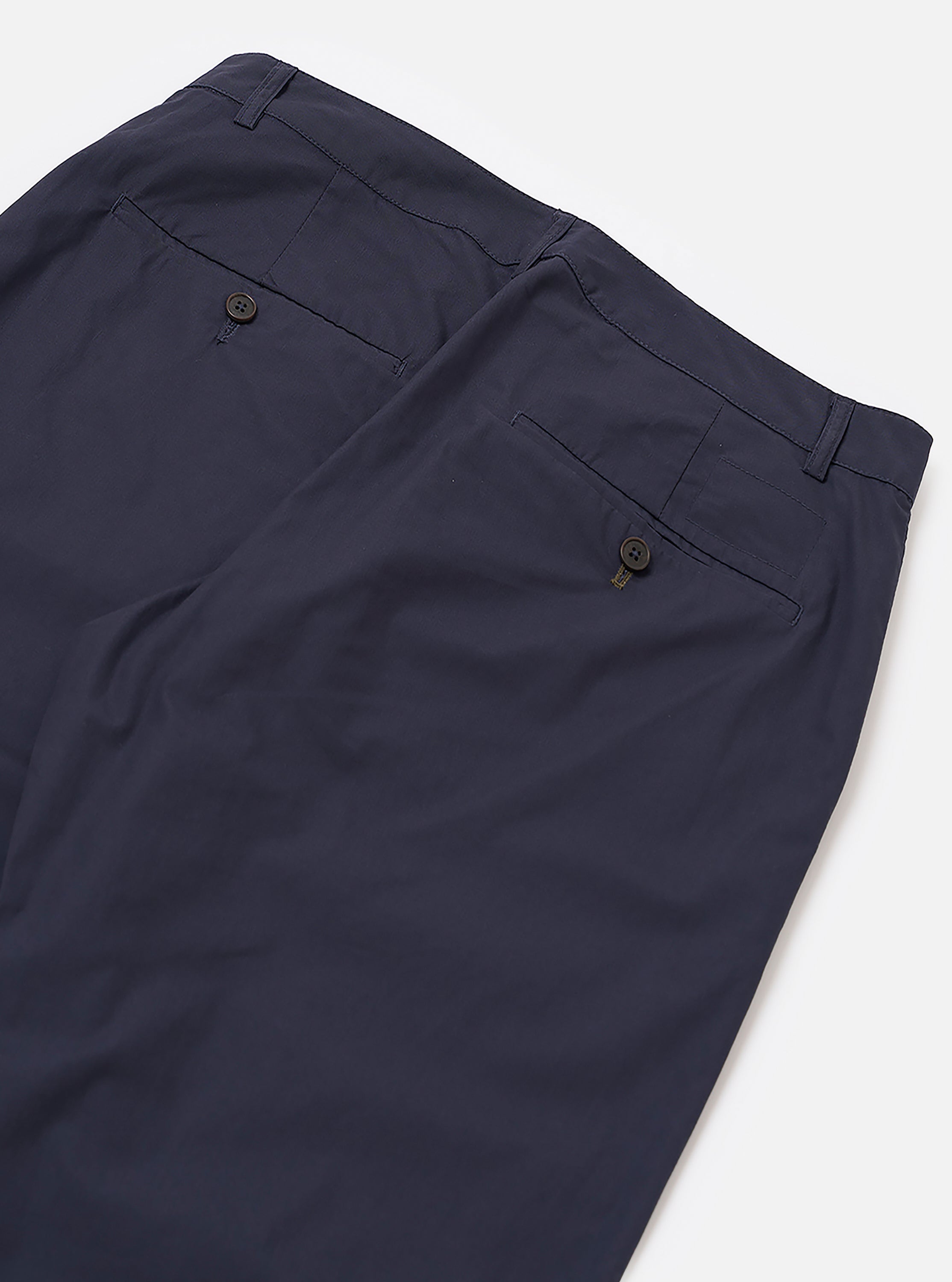 Men's Navy Peached Poplin Military Chino – Universal Works