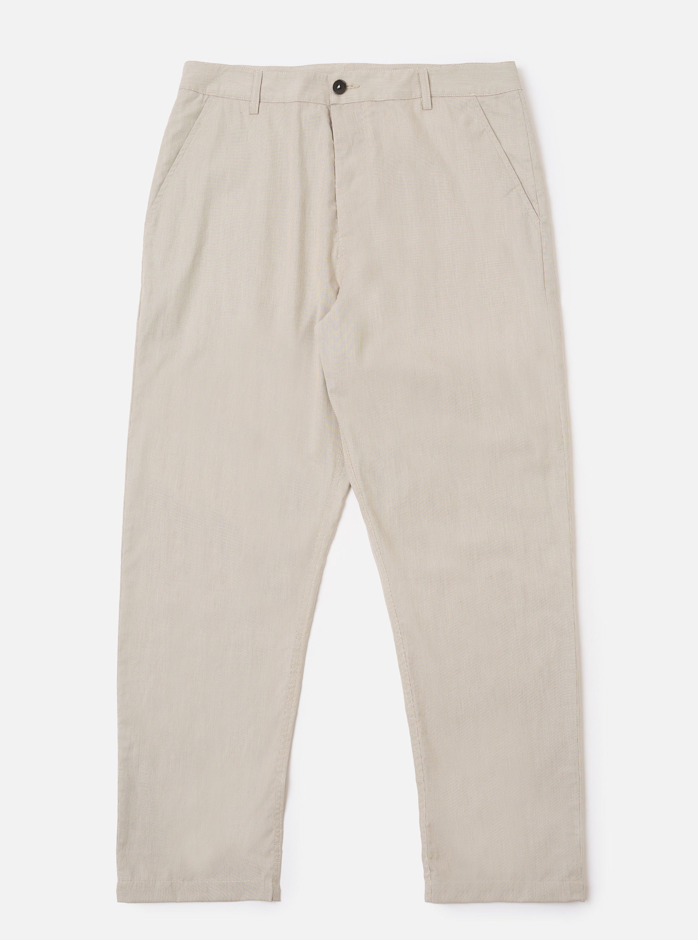 Men's Brown Kennedy Stripe Military Chino – Universal Works
