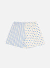 Ecru Block Dots & Stripes Boxer Short