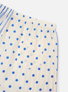 Ecru Block Dots & Stripes Boxer Short
