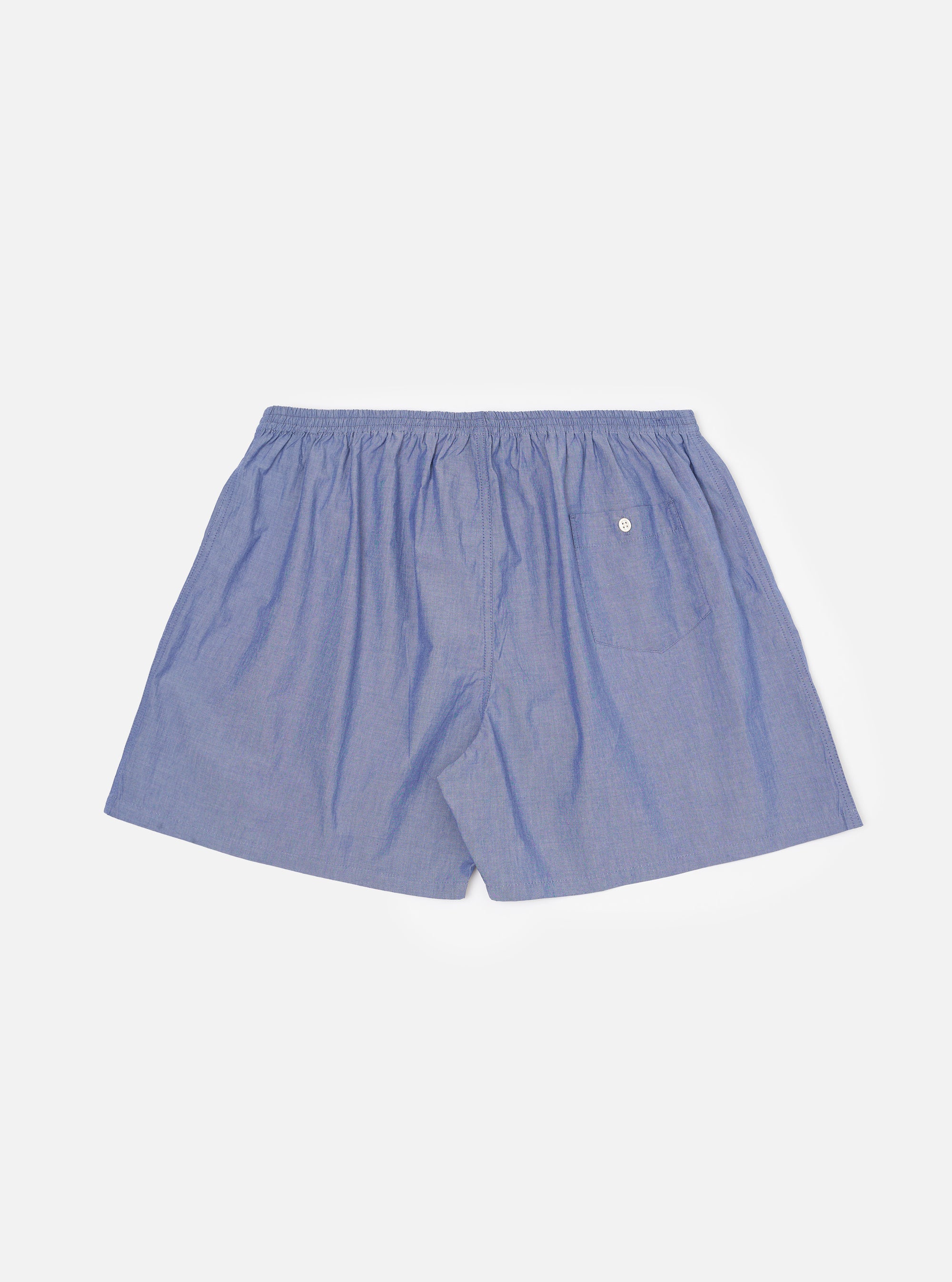 Indigo Typewriter Chambray Boxer Short