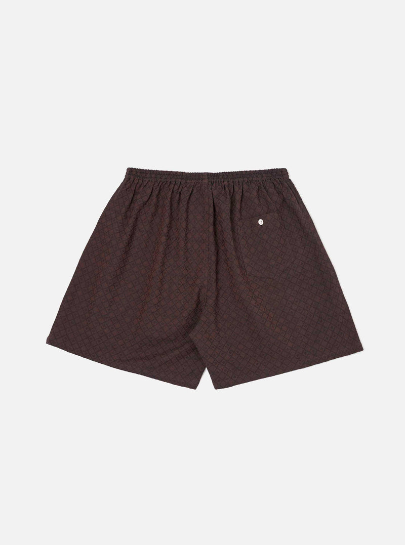 Brown Diamond Dobby Boxer Short