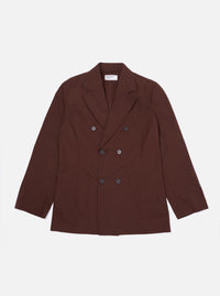 Brown Peached Poplin Manor Jacket