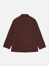 Brown Peached Poplin Manor Jacket