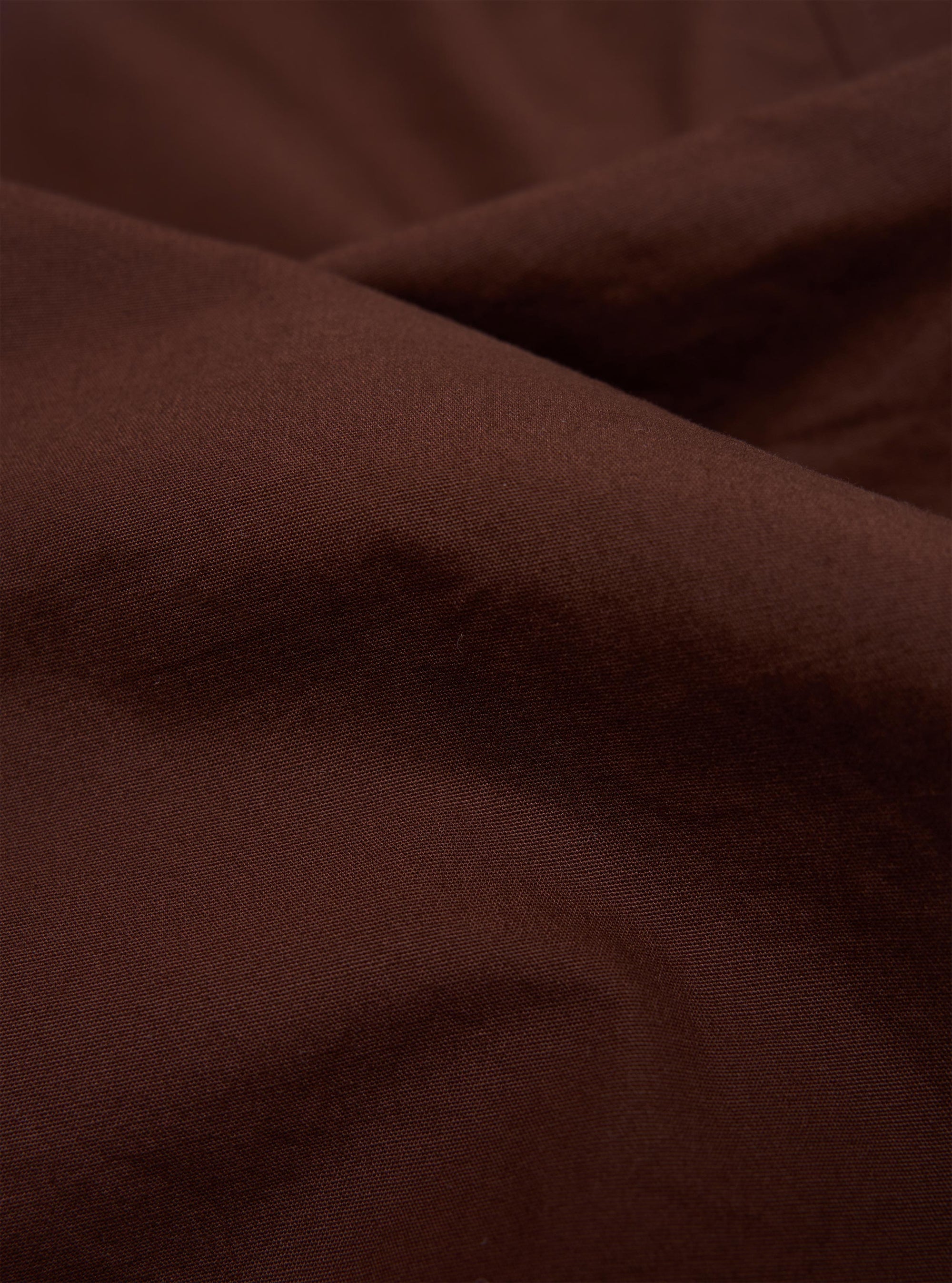 Brown Peached Poplin Manor Jacket
