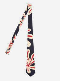 Black Baja Print Tie