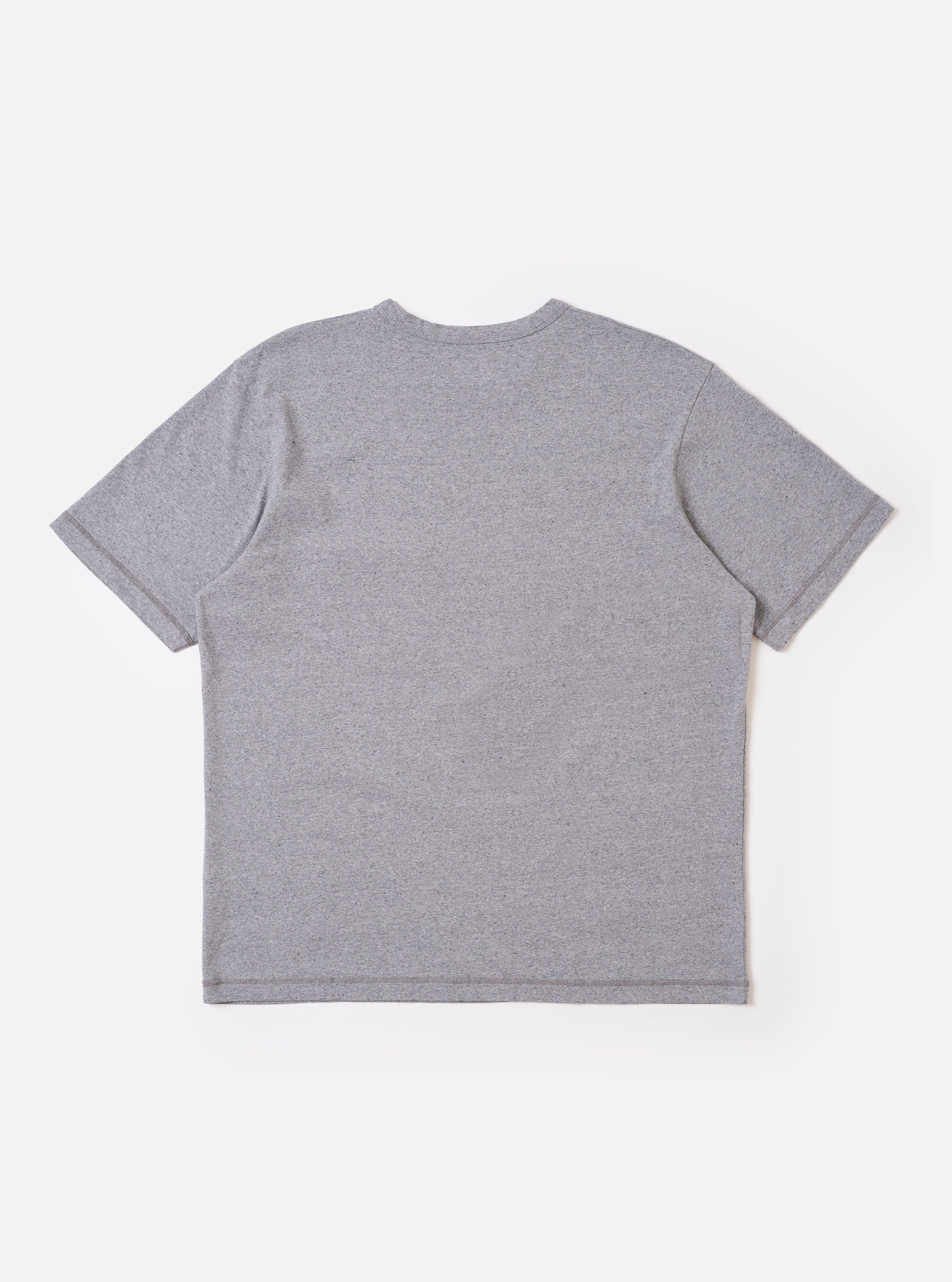 Men's Grey Marl Recycled/Bio Jersey Core Pocket Tee – Universal Works