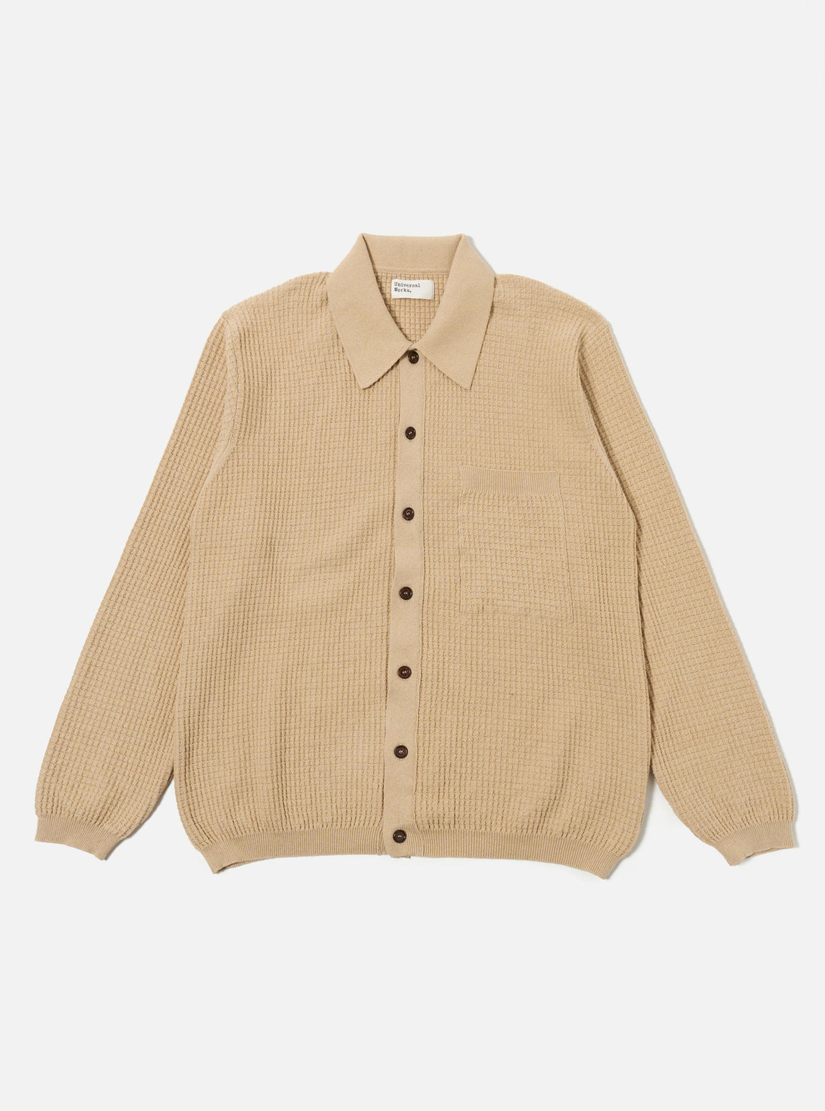 Sand Eco Cotton Knit Jacket