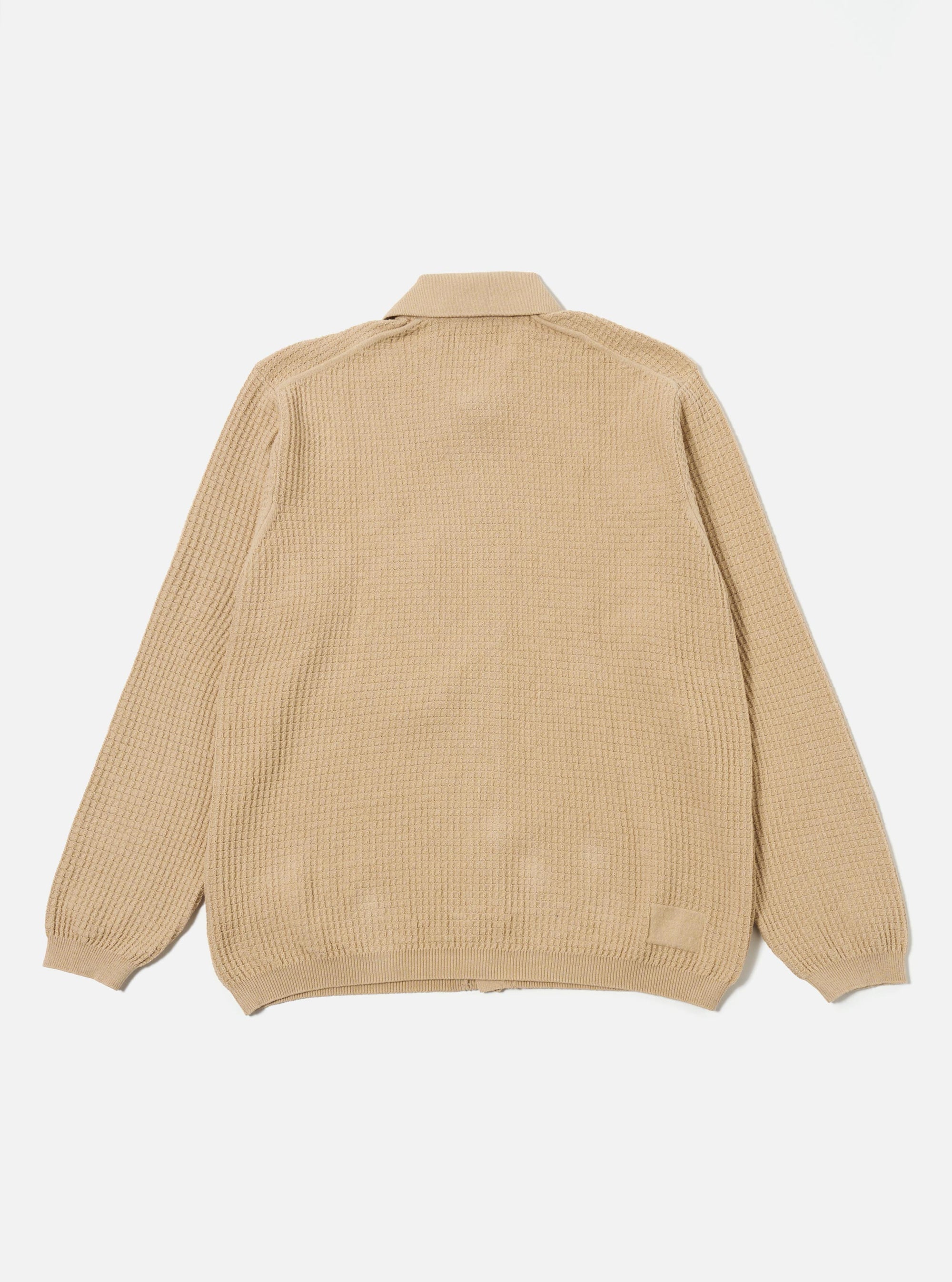 Sand Eco Cotton Knit Jacket