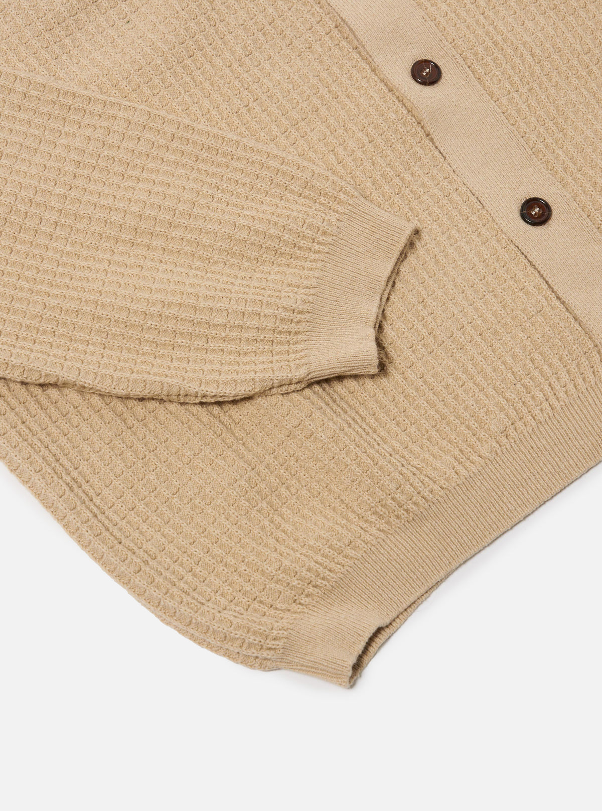 Sand Eco Cotton Knit Jacket