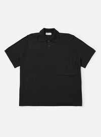 Black Woolcot Bio S/S Pullover Knit Shirt II