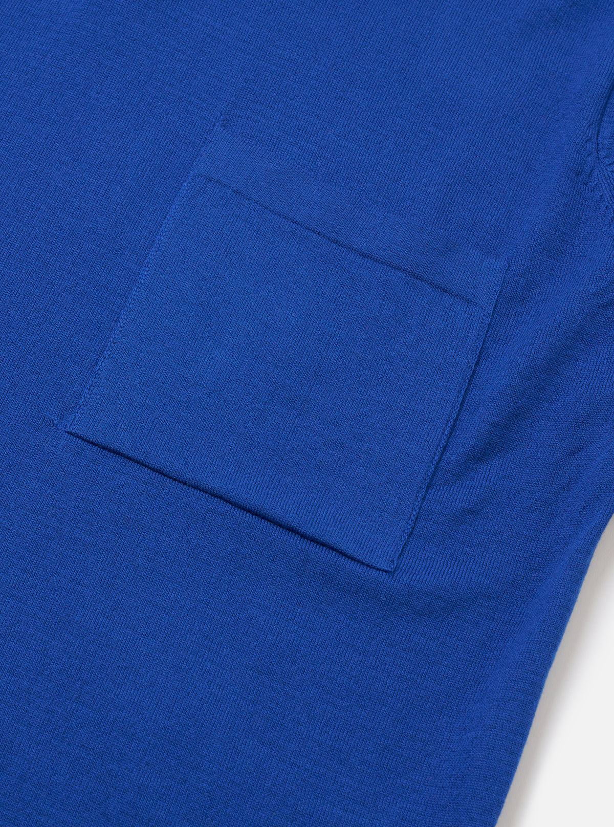 Blue Woolcot Bio S/S Pullover Knit Shirt II