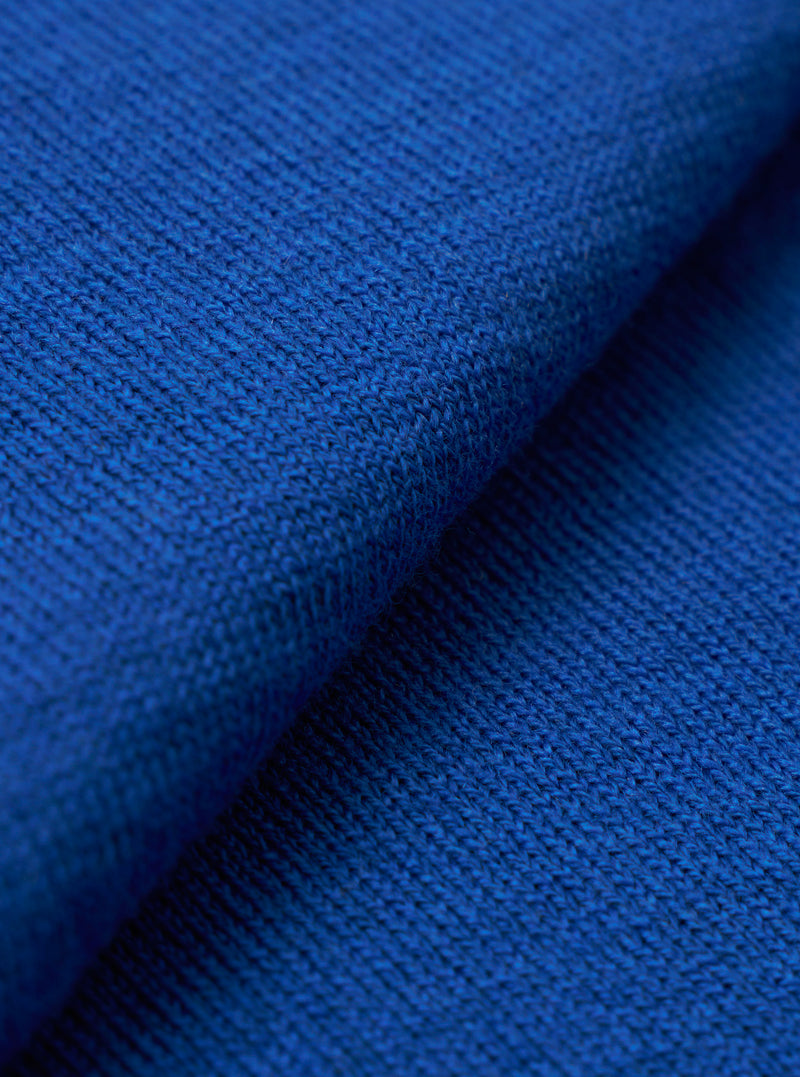 Blue Woolcot Bio S/S Pullover Knit Shirt II