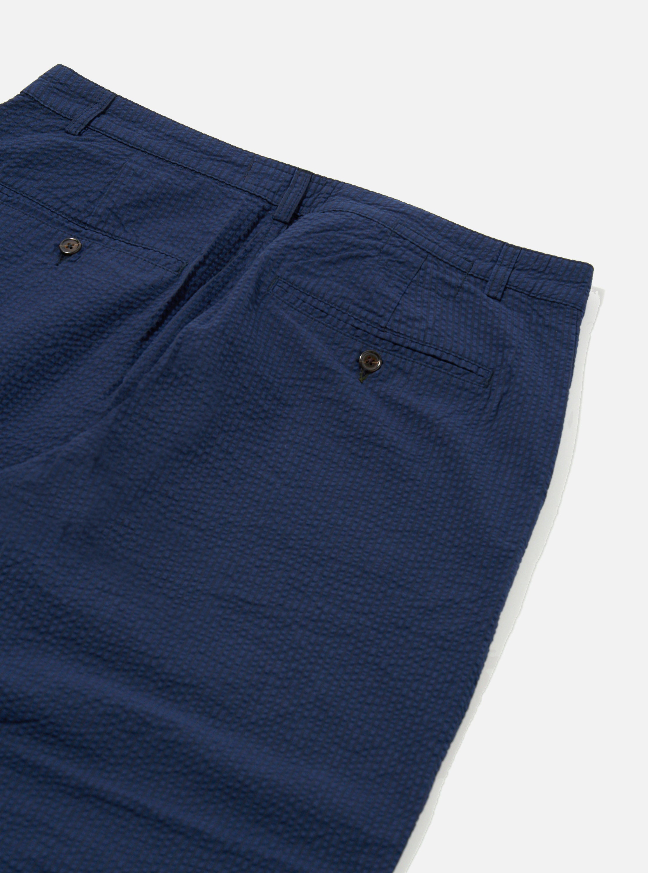 Men's Navy Stripe Military Chino – Universal Works