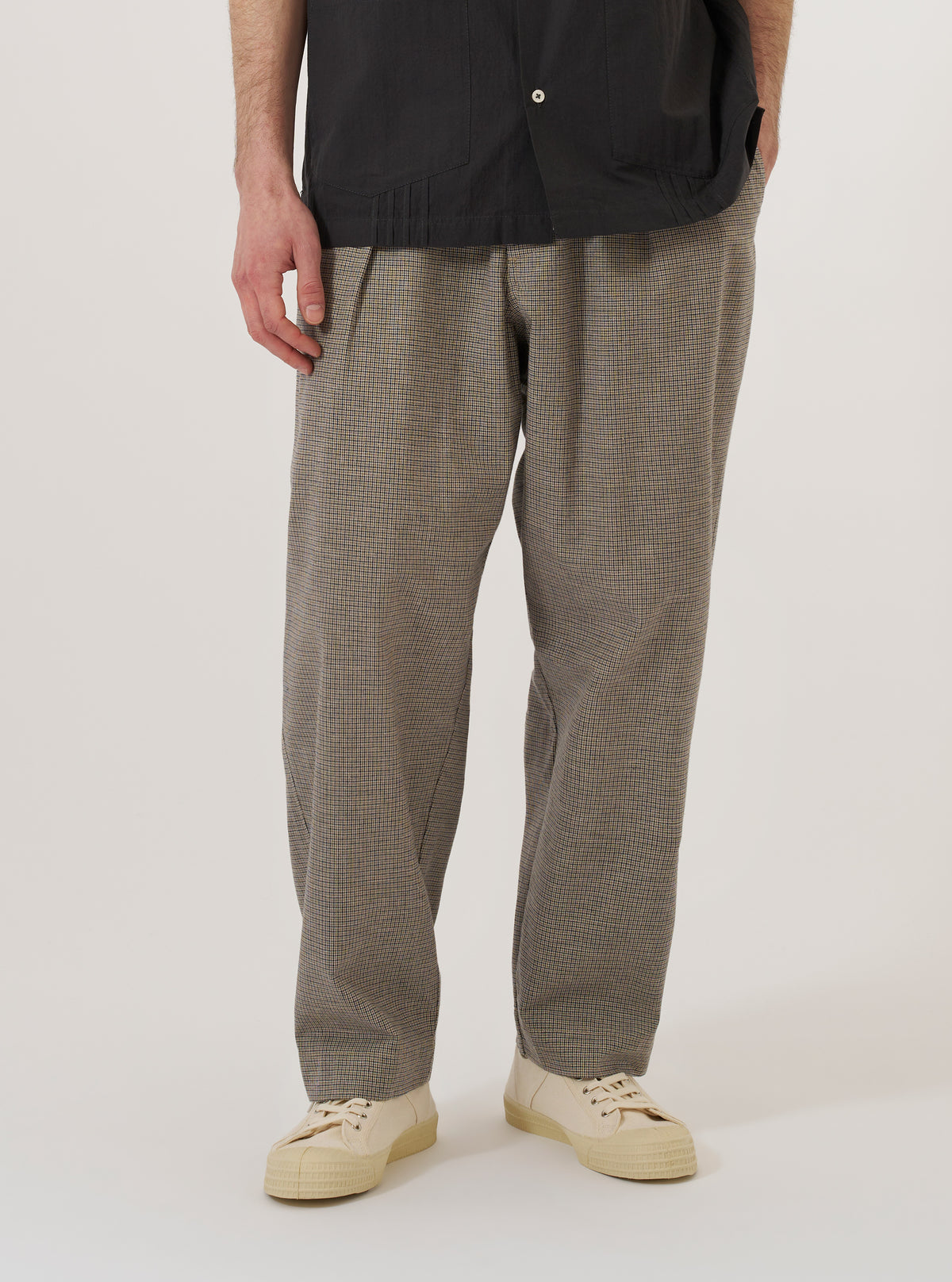 Multi Lucas Cotton Mix Oxford Pant