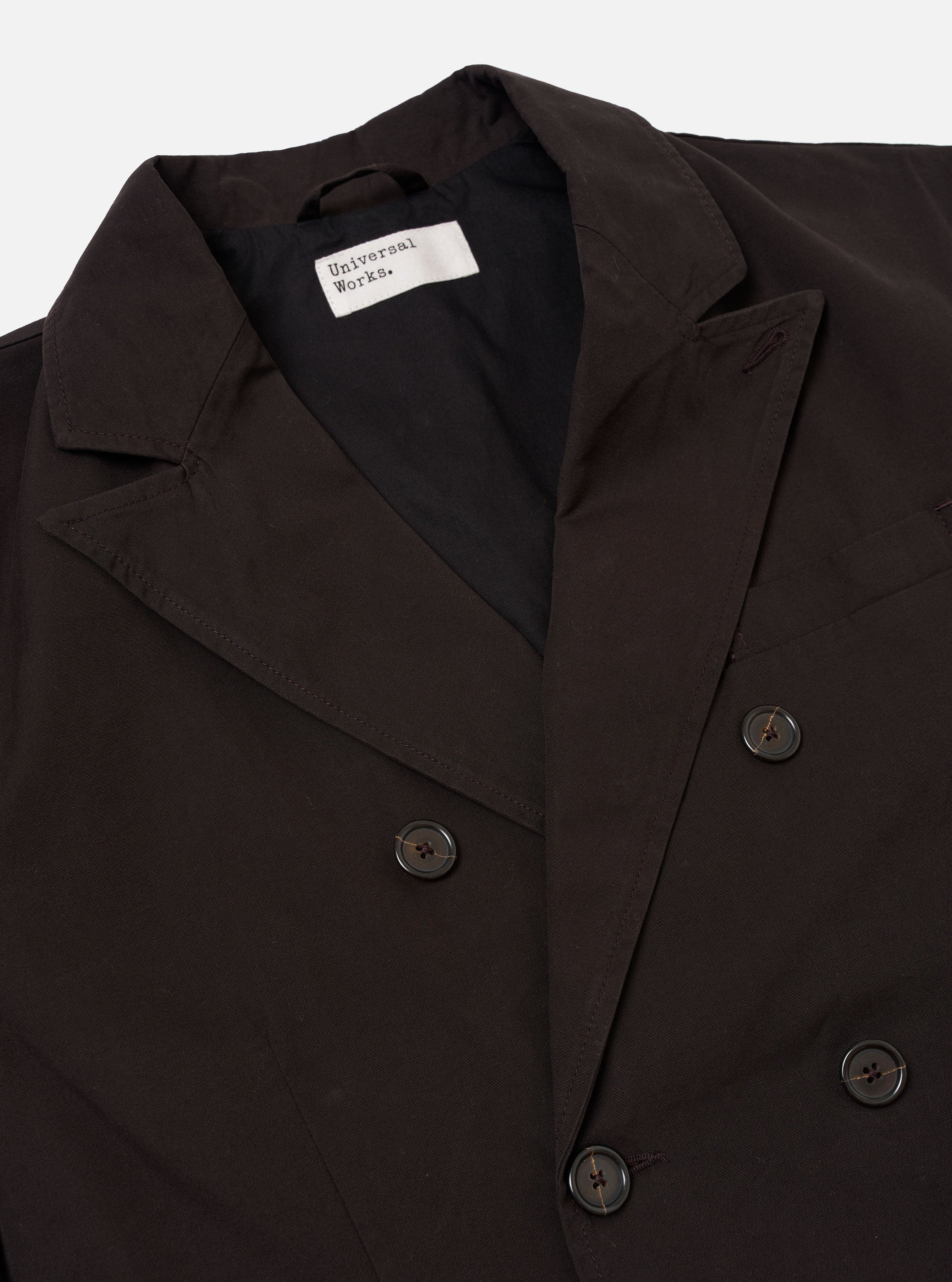 Men's Licorice Summer Canvas Manor Jacket – Universal Works