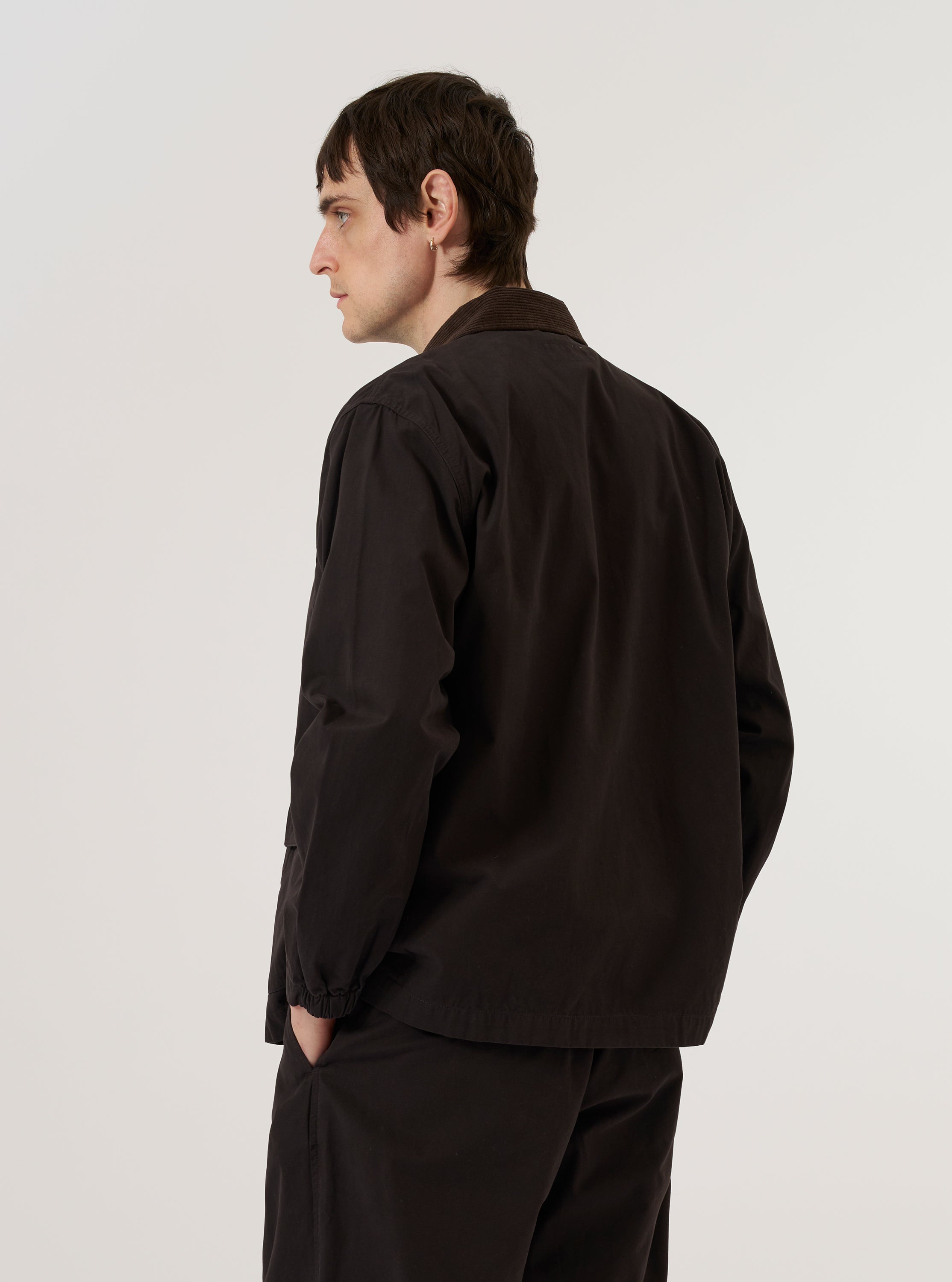 Men's Brown Canvas Chore Labour Jacket – Universal Works