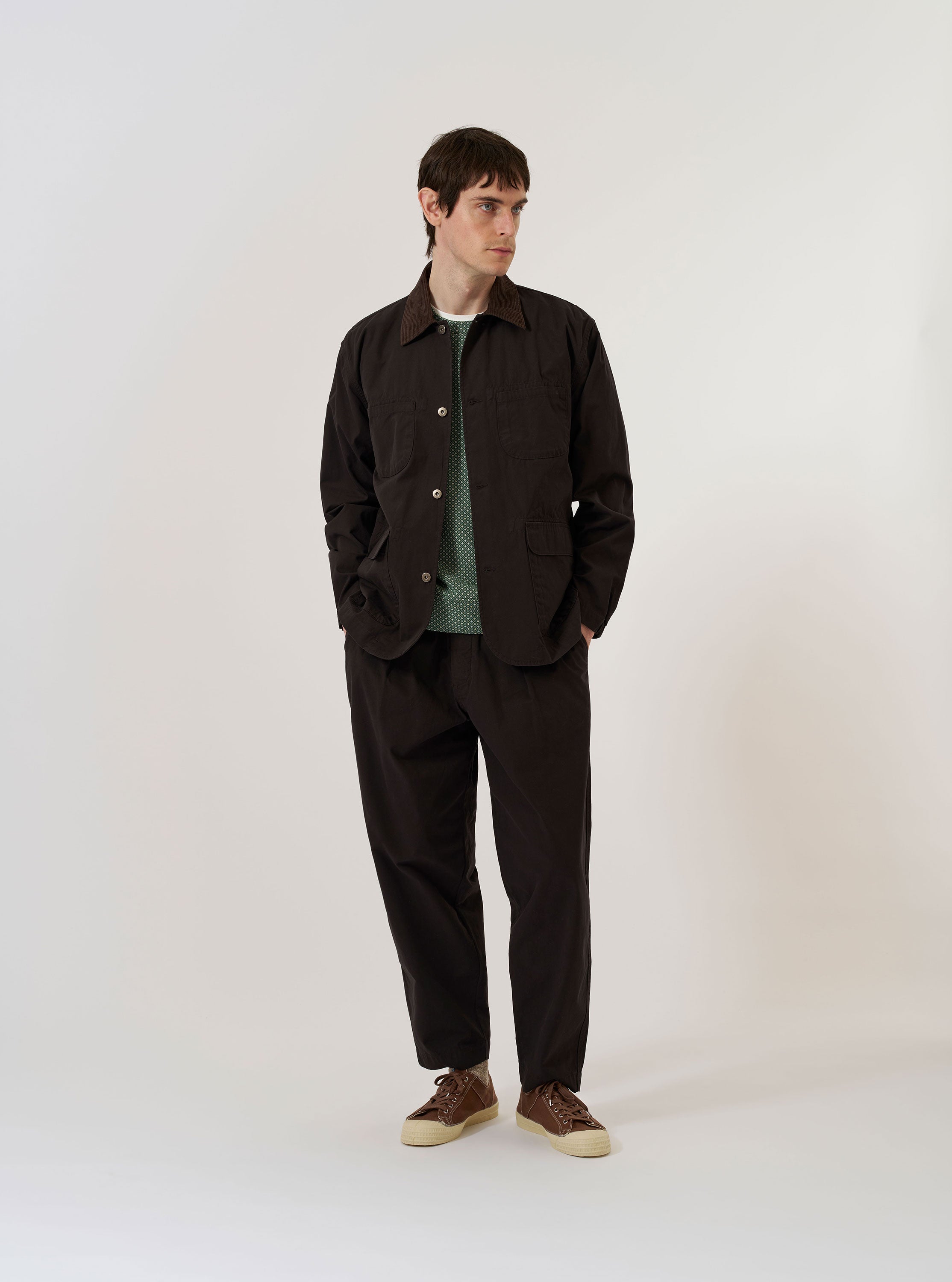 Men's Brown Canvas Chore Labour Jacket – Universal Works