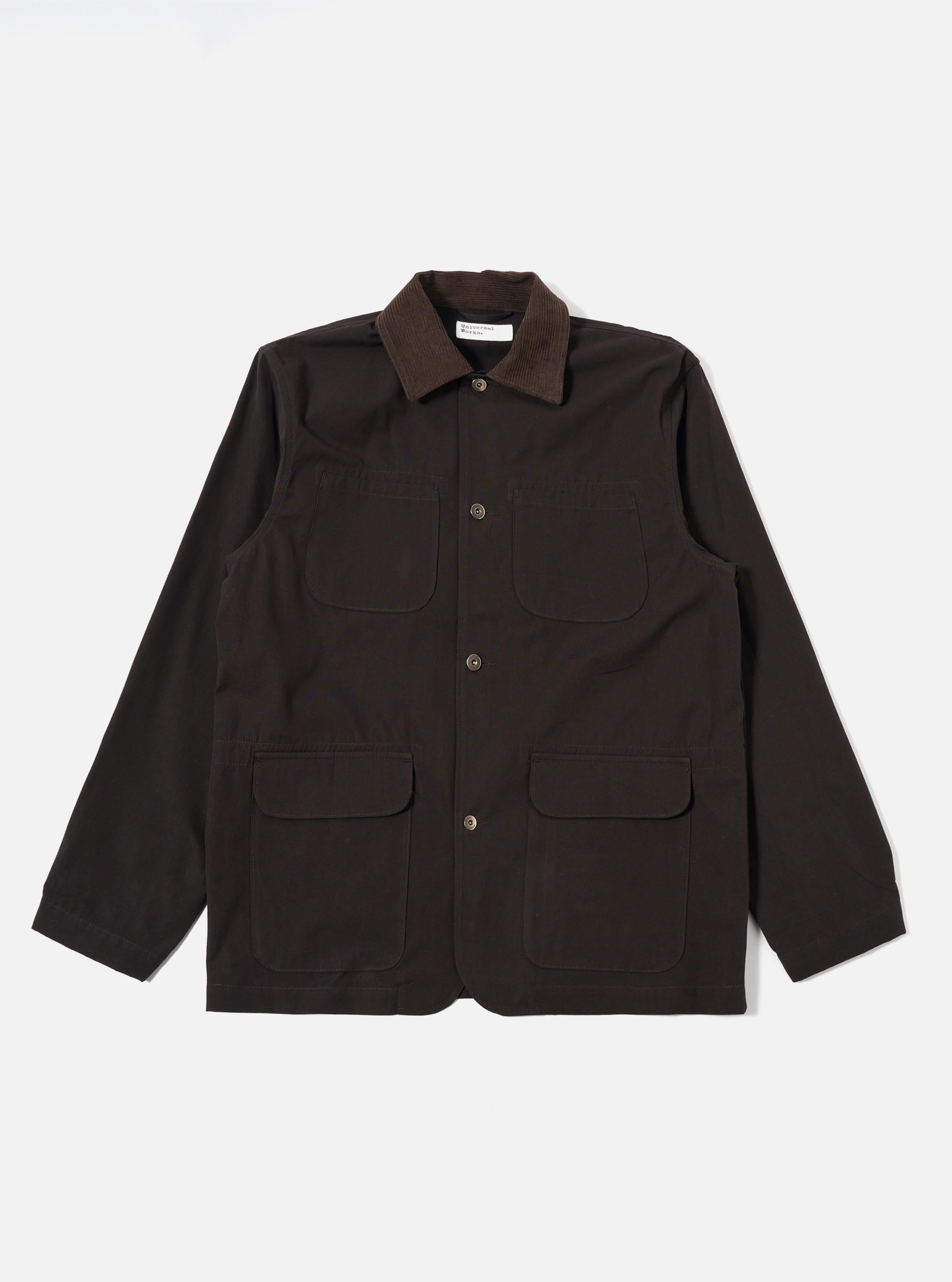 Men's Brown Canvas Chore Labour Jacket – Universal Works