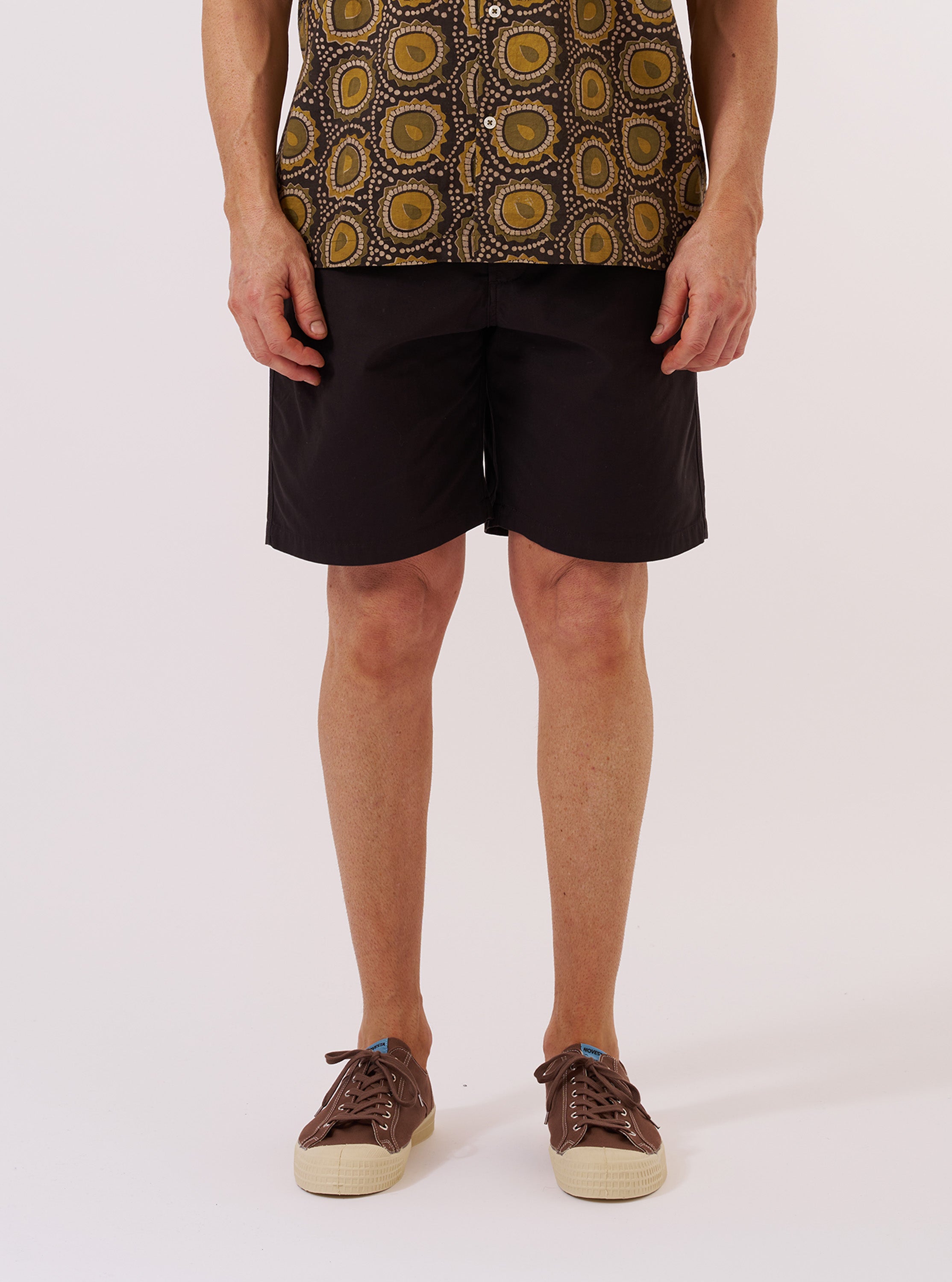 Men's Licorice Summer Canvas Clean Short – Universal Works