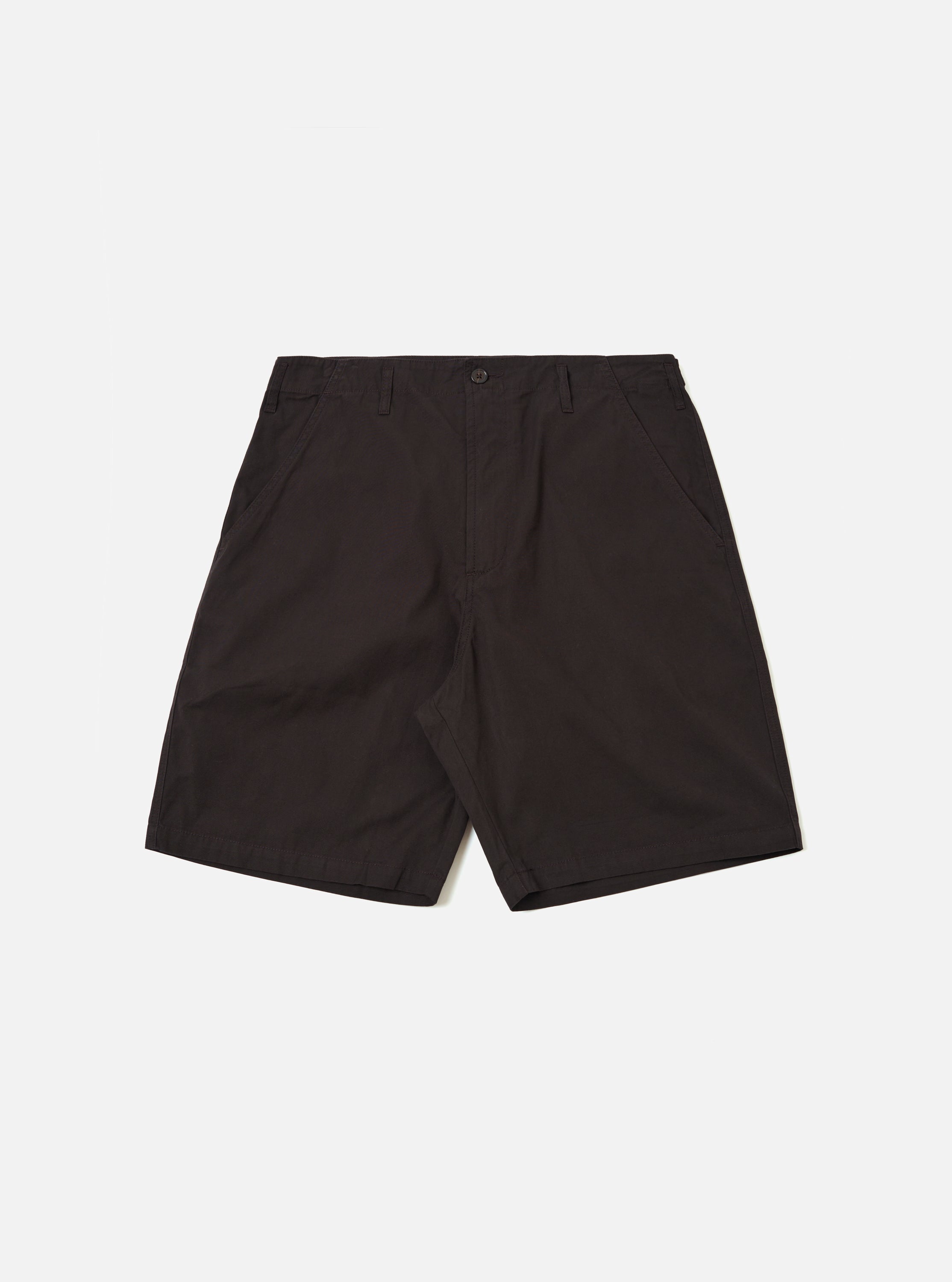 Men's Licorice Summer Canvas Clean Short – Universal Works