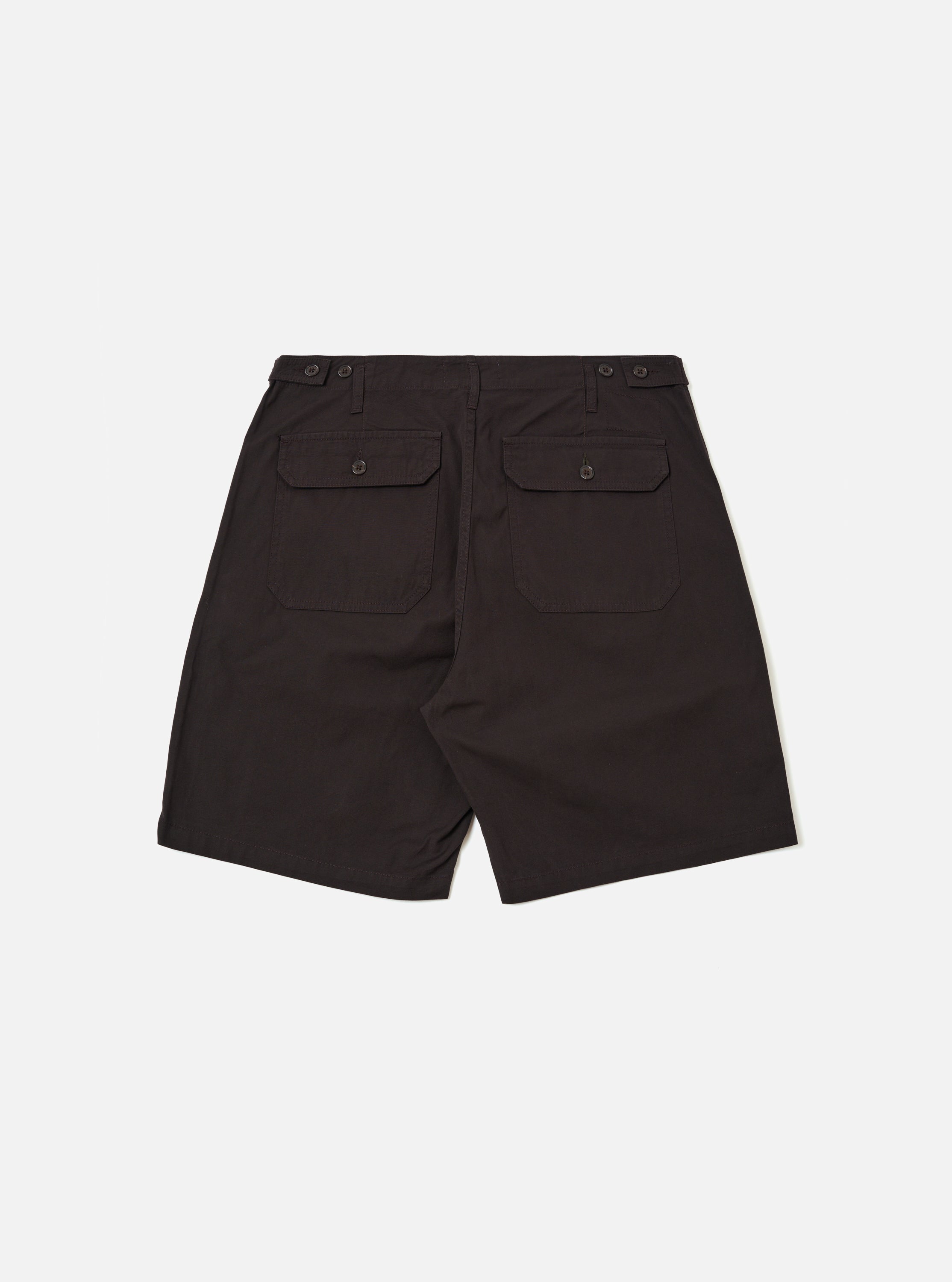 Men's Licorice Summer Canvas Clean Short – Universal Works