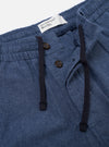 Blue Sintra Recycled Cotton Oxford Pant