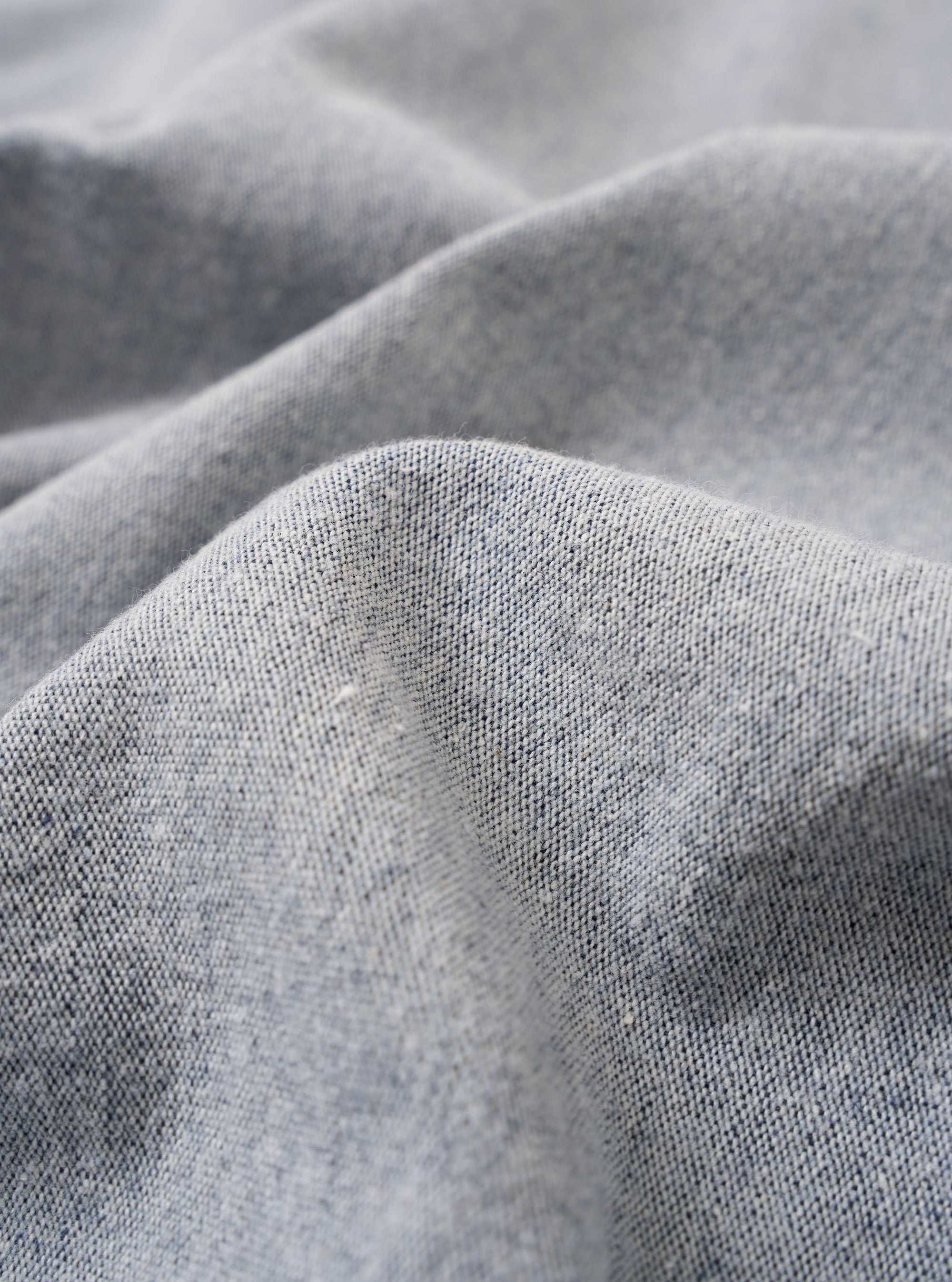 Light Indigo Jean Cloth Reworked Rose Bowl Jacket