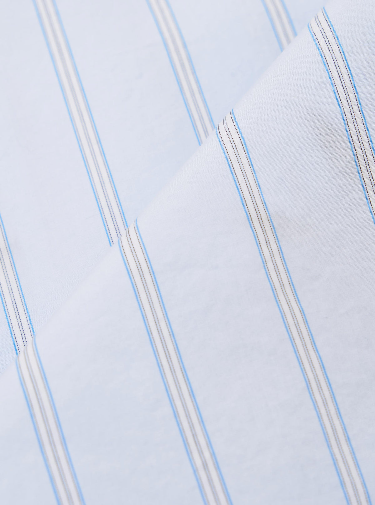 Soft Blue Mc Stripe Road Trip Shirt